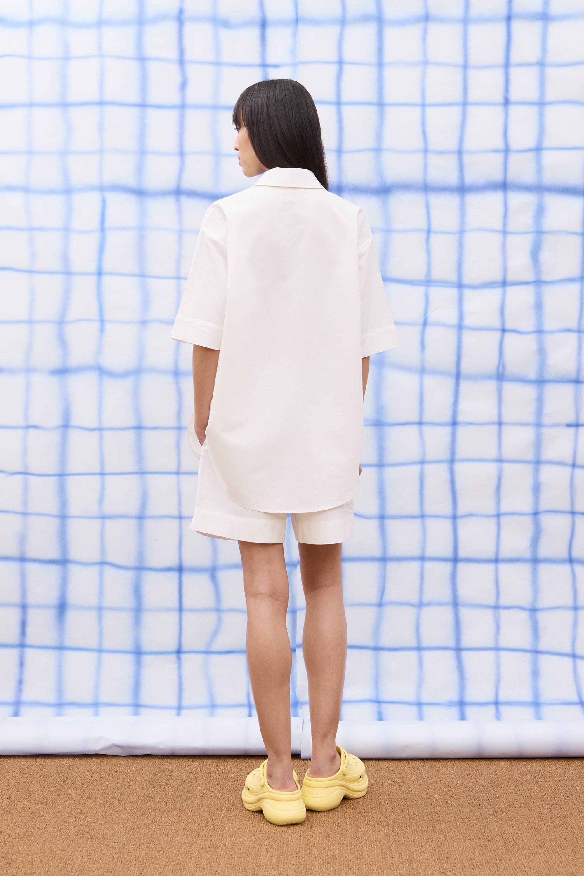 Shirt shortsleeve John undyed Bananatex