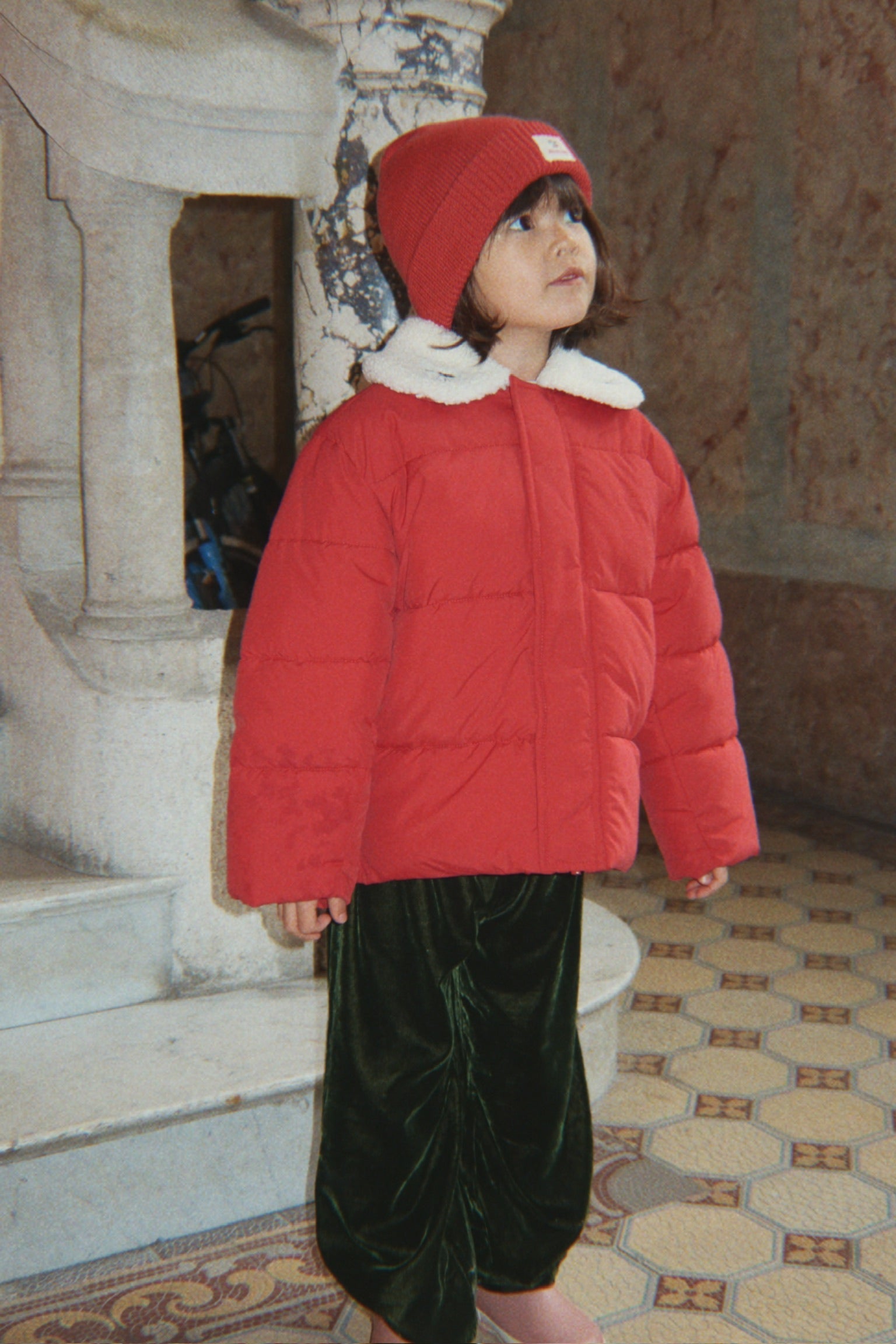 Avely Cardinal Beanie