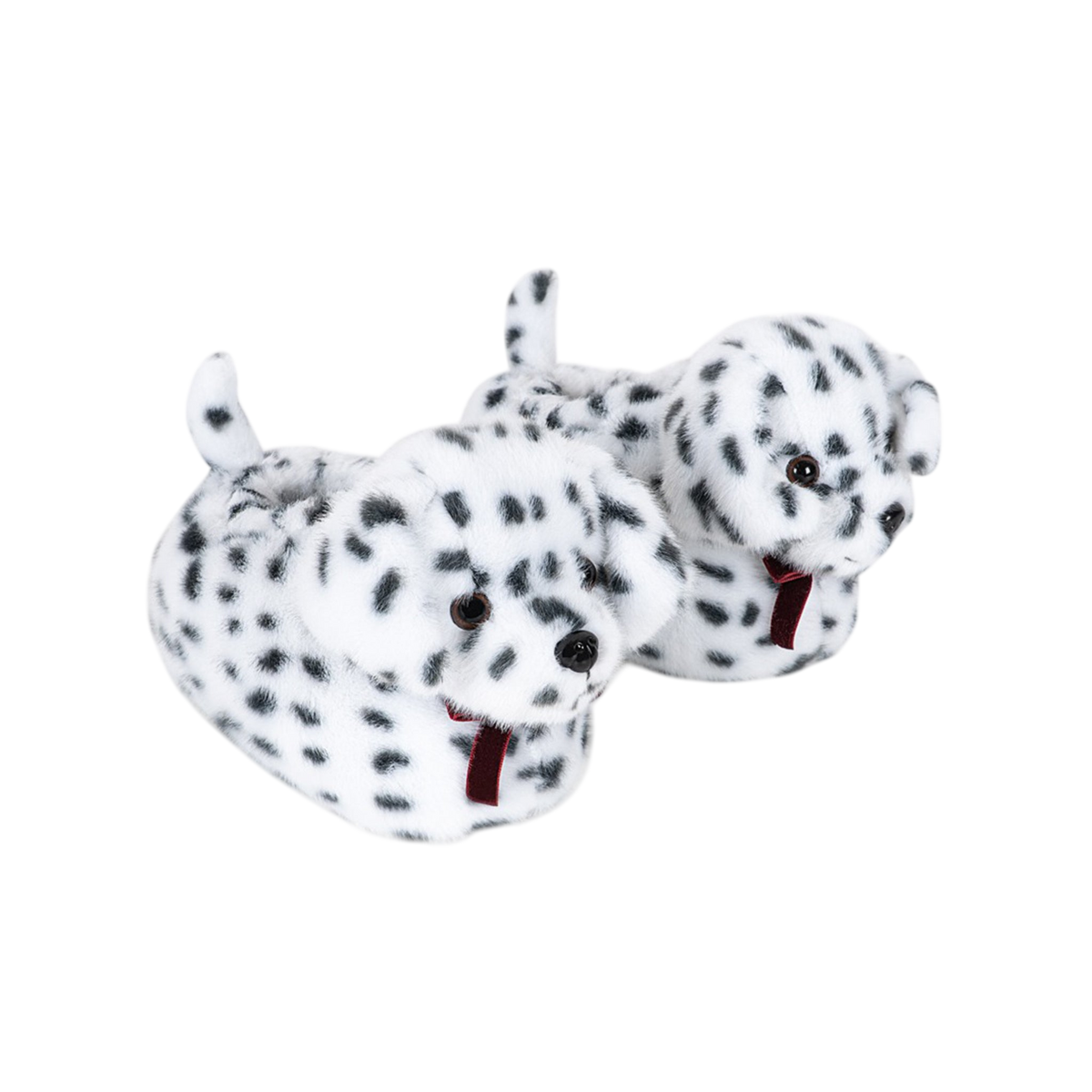 Hausschuhe Dalmatian Beige Black