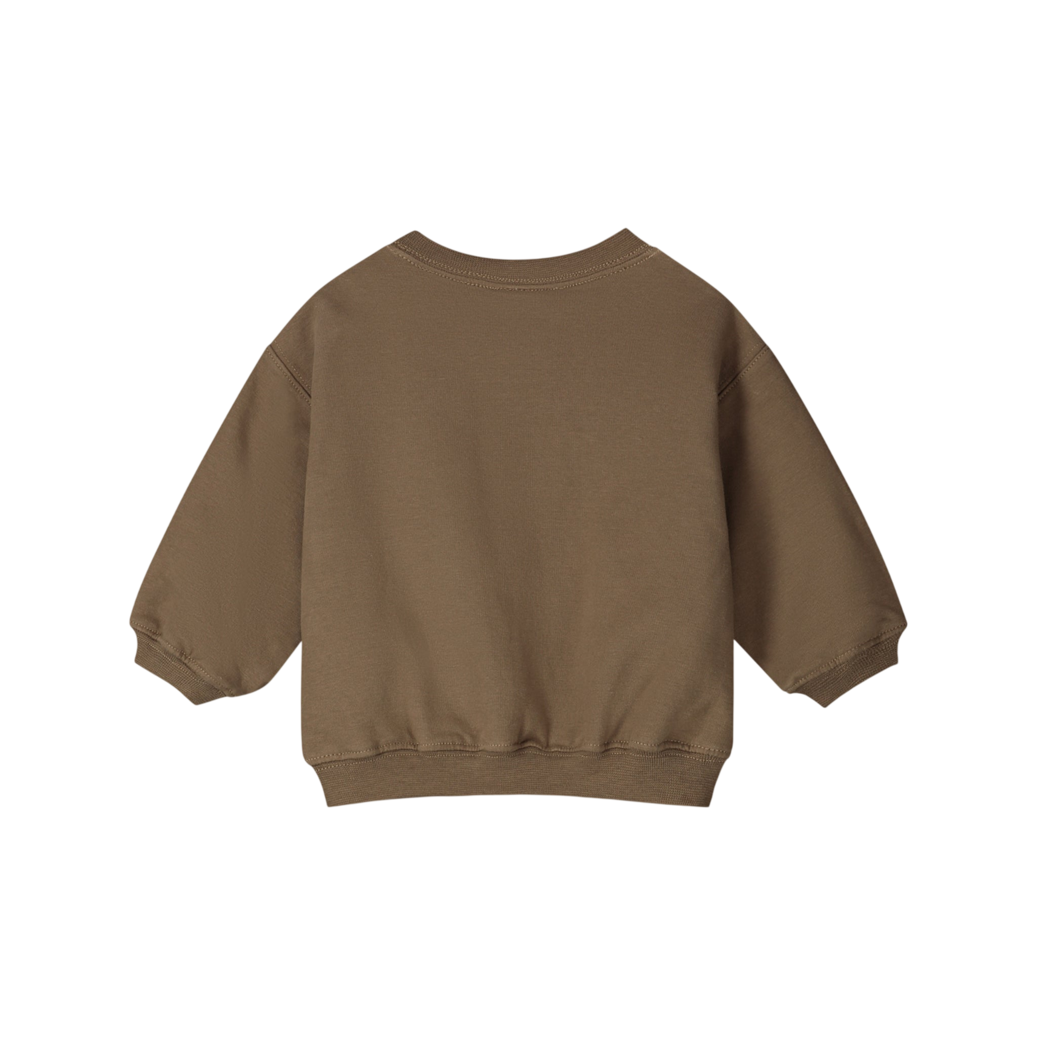 Baby Sweatshirt with Dropped Shoulders, GOTS Woody / Baby Sweater with Dropped Shoulders, GOTS Woody