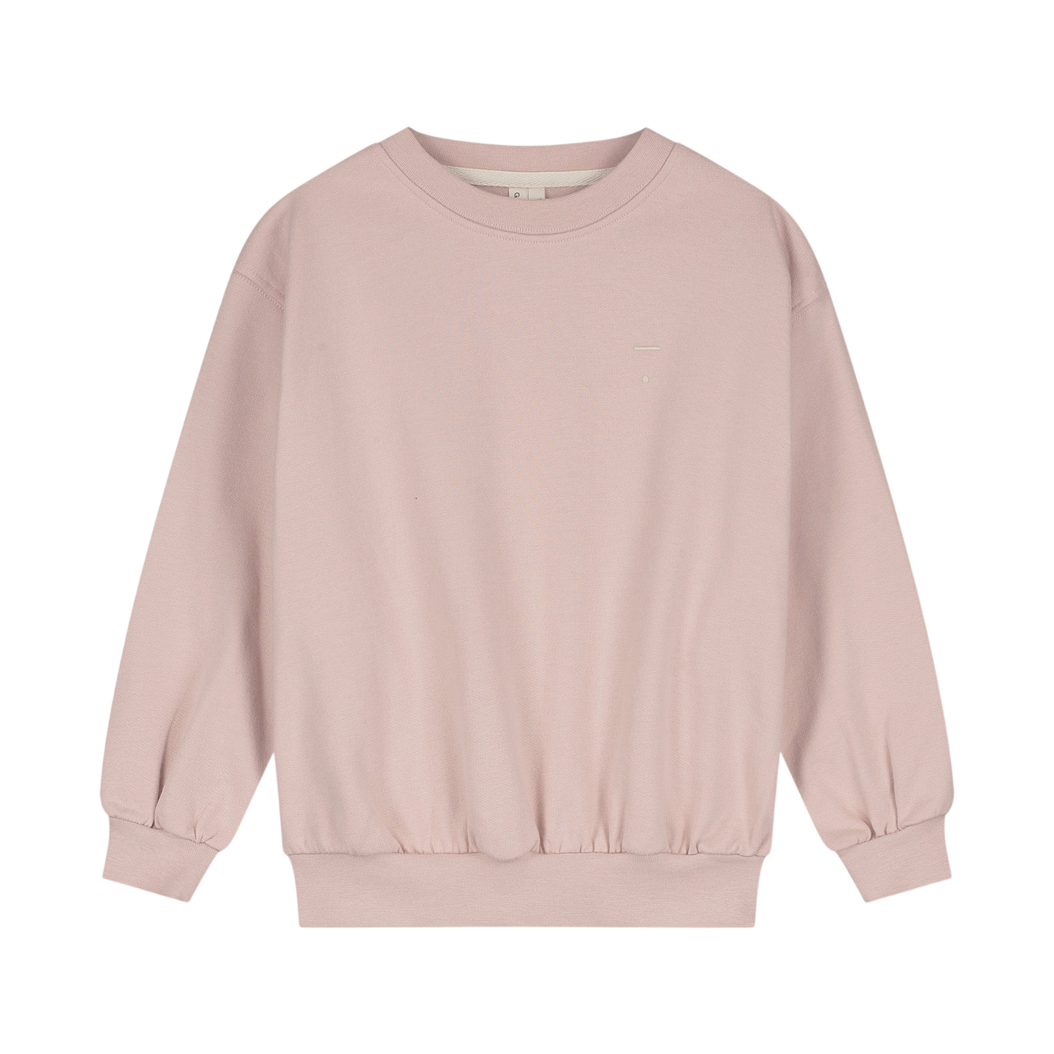 Dropped-Shoulder Sweatshirt, GOTS, Faded Pink / Dropped-Shoulder Sweater, GOTS, Faded Pink