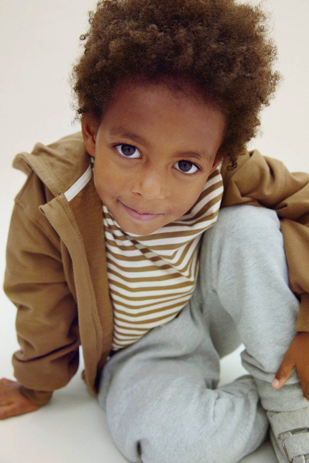 Hoodie with Zipper, GOTS Woody / Hooded Cardigan with Zipper, GOTS Woody