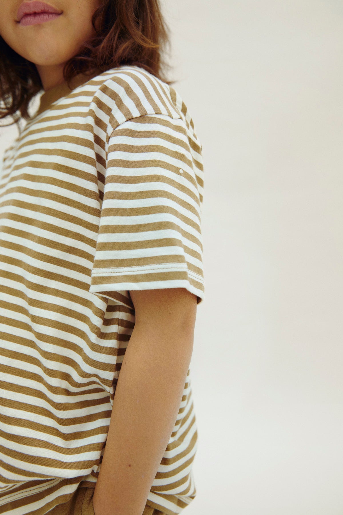 T-Shirt Oversized GOTS Woody Cream