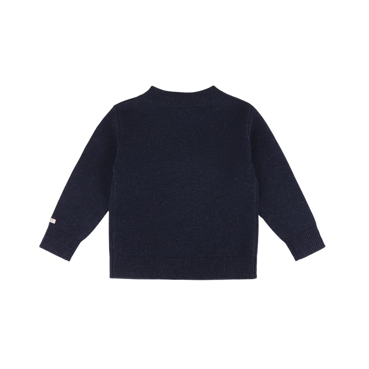 Long-Sleeve Shirt "Denn Merino Koala" Navy Blue Melange