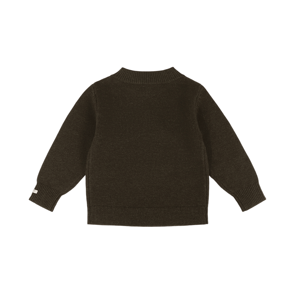 Denn Merino Terrier Long-Sleeve Shirt, Dark Olive