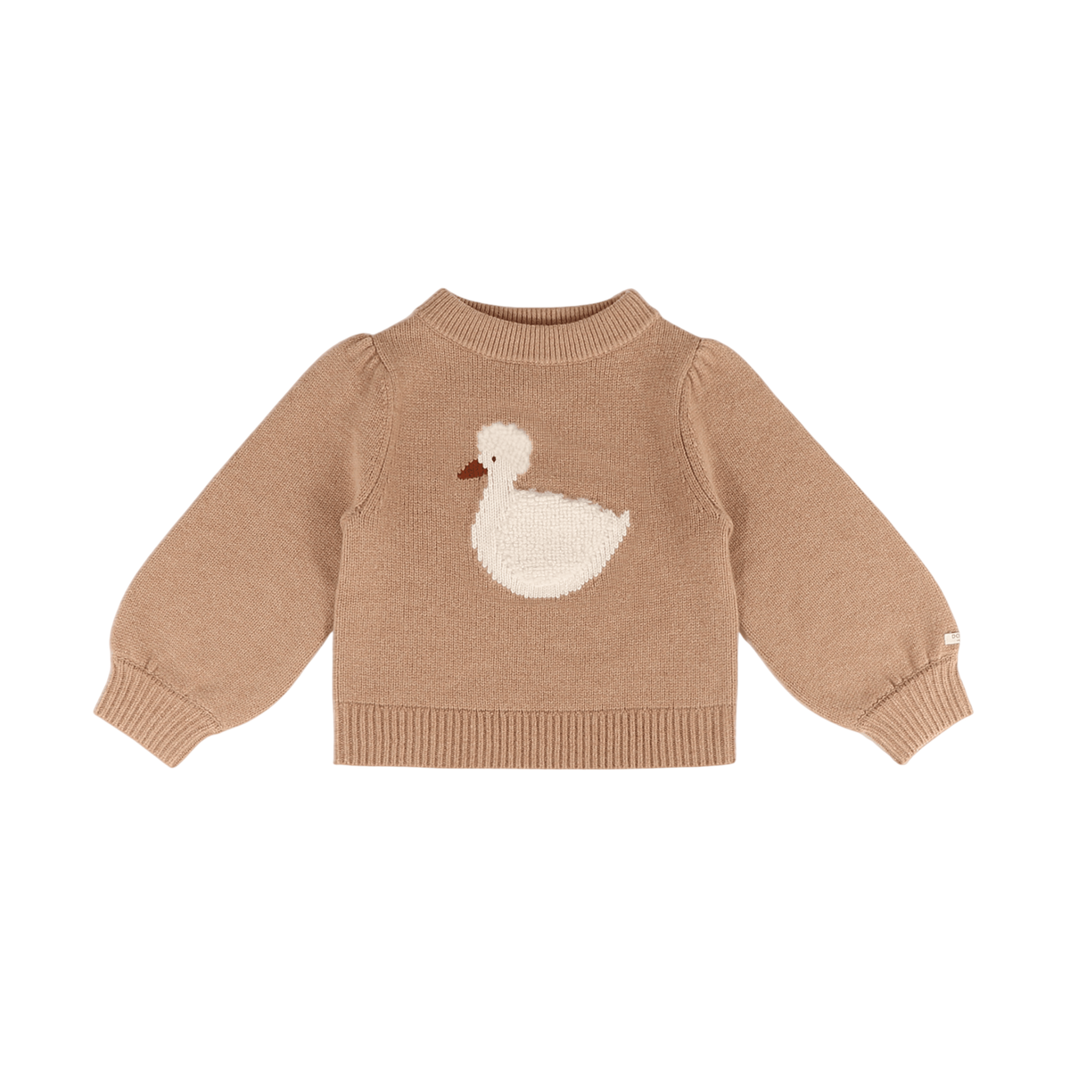 Pullover Denna Merinowolle Duck Hazelnut