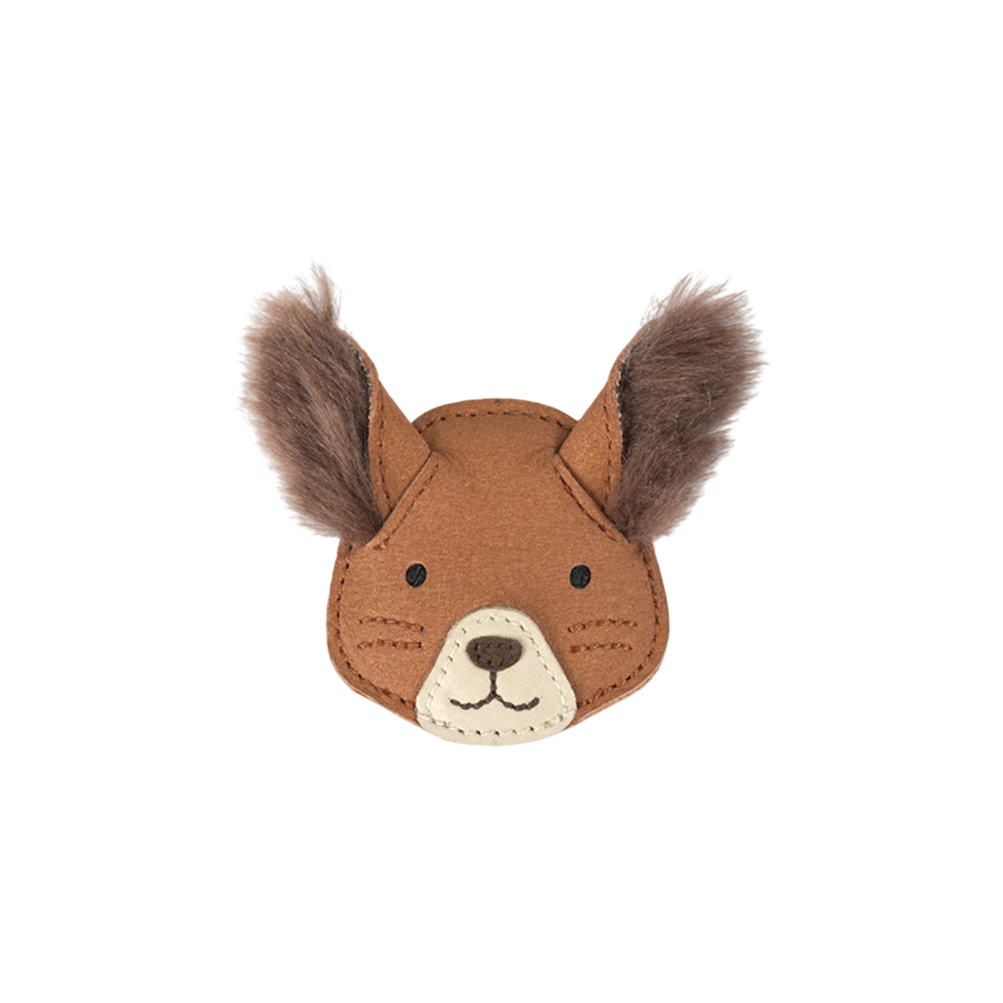 Haarspange Josy Exclusive Fluffy Squirrel Walnut nubuck