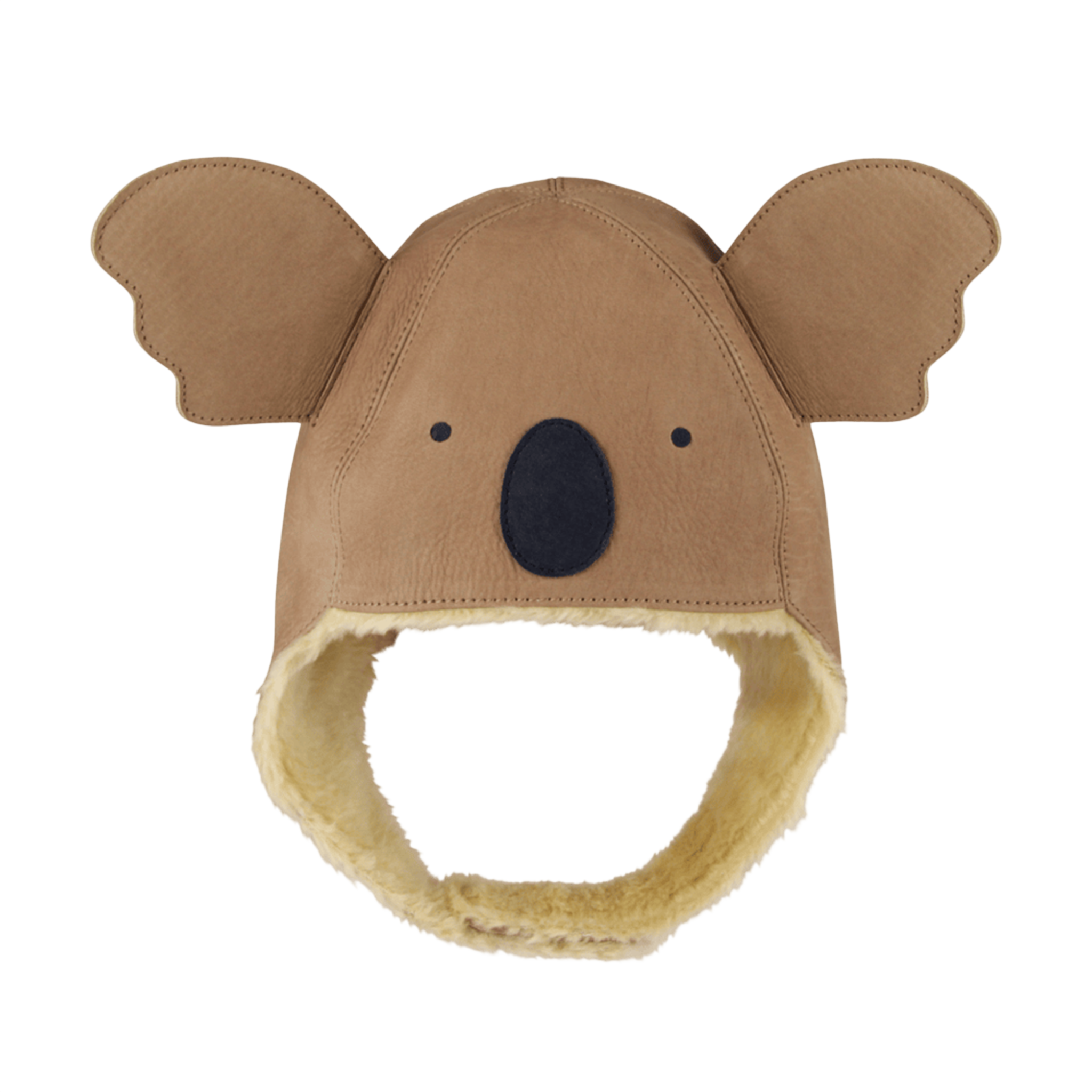 Mütze Kapi Classic koala Truffle Nubuck