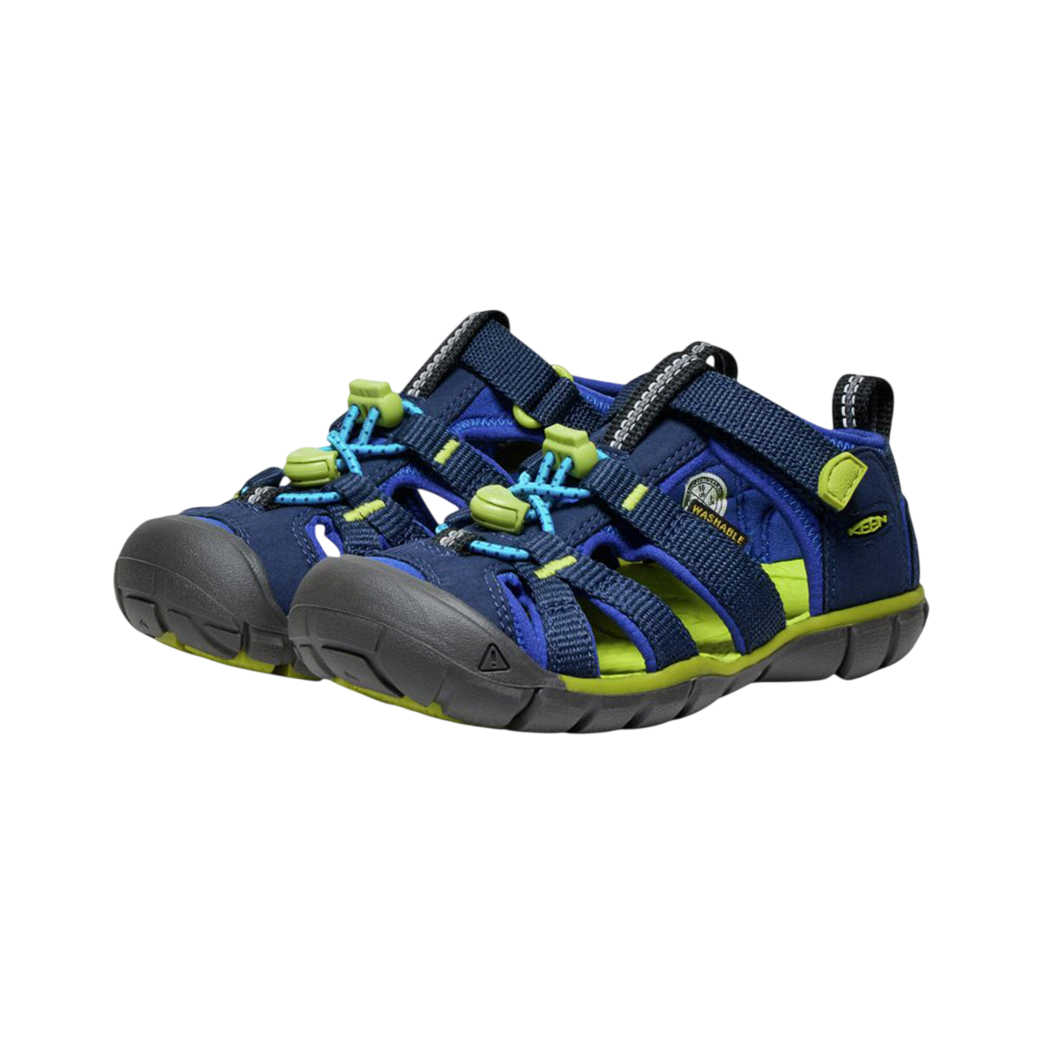 Water Sandals C Seacamp II CNX Naval Academy/Chartreuse