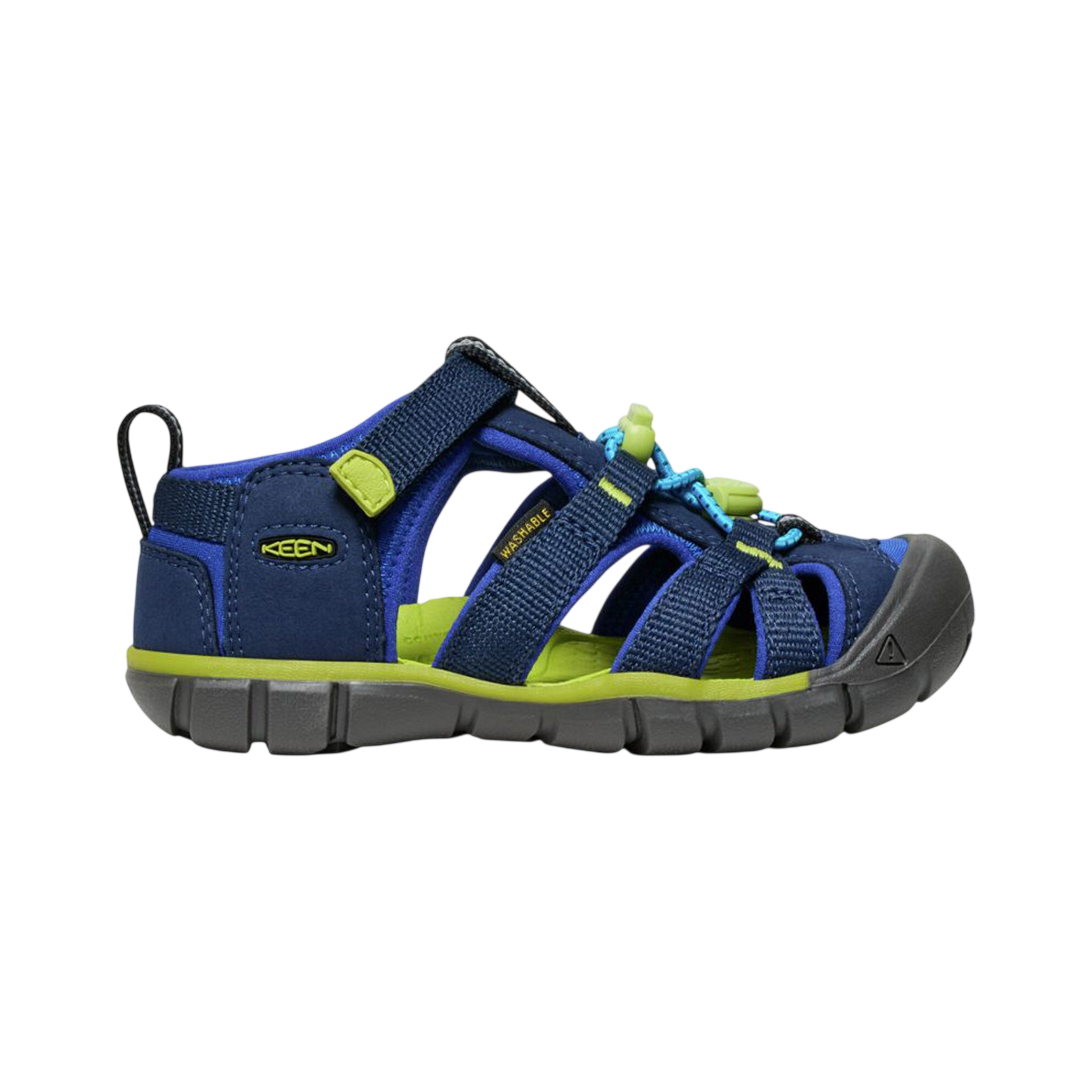 Water Sandals C Seacamp II CNX Naval Academy/Chartreuse