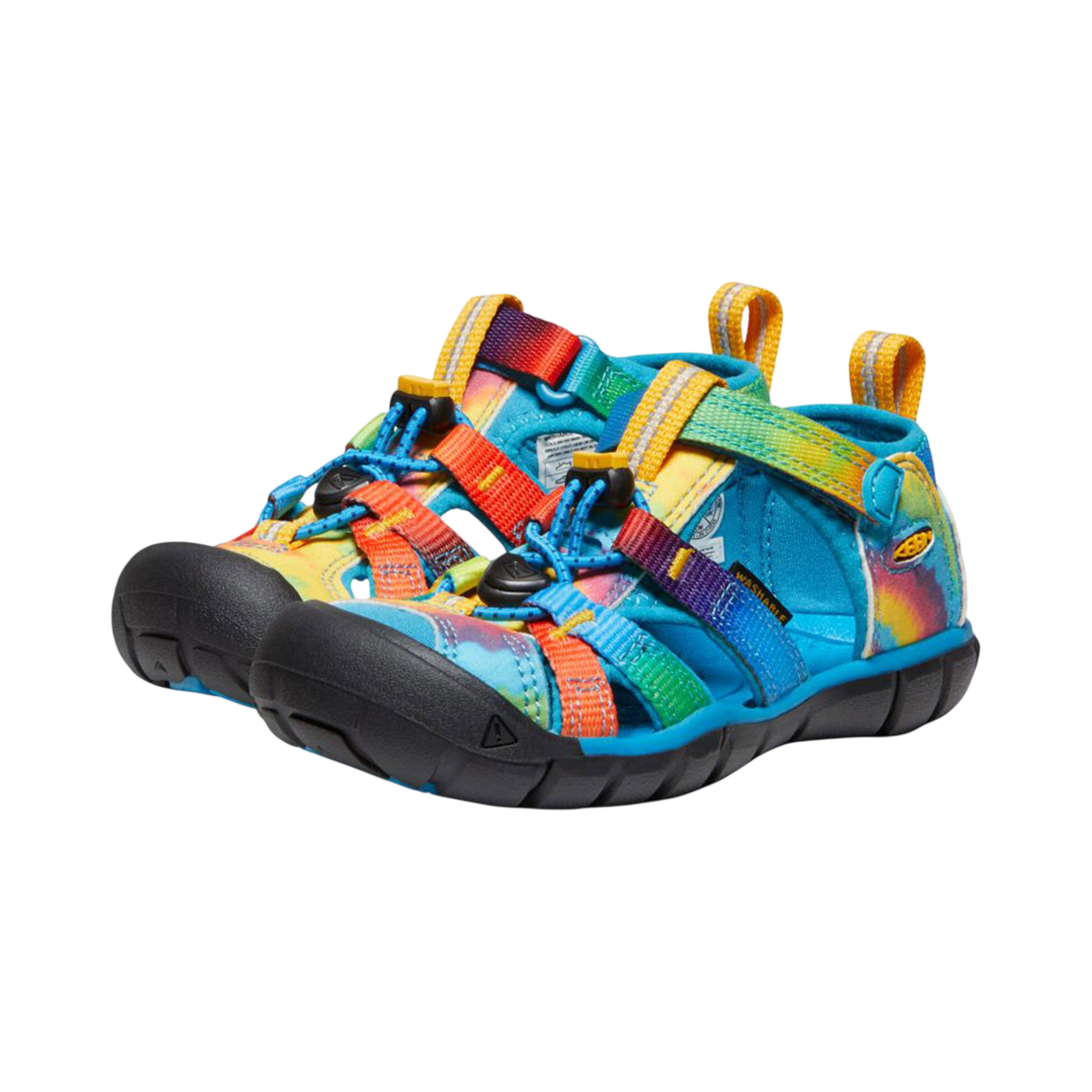 C Seacamp II CNX Water Sandals, Vivid Blue/Original Tie-Dye