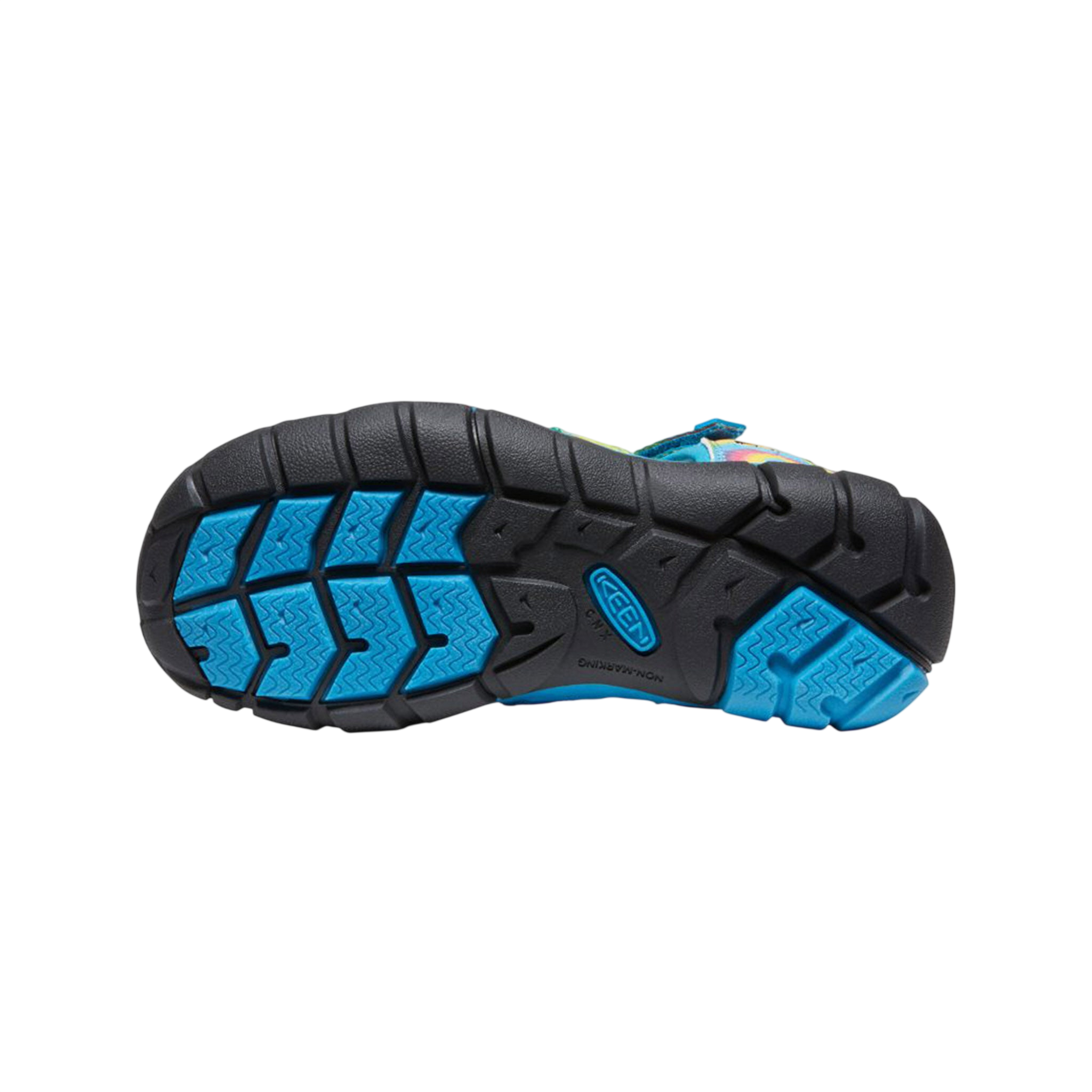 Y Seacamp II CNX Water Sandals, Vivid Blue/Original Tie-Dye