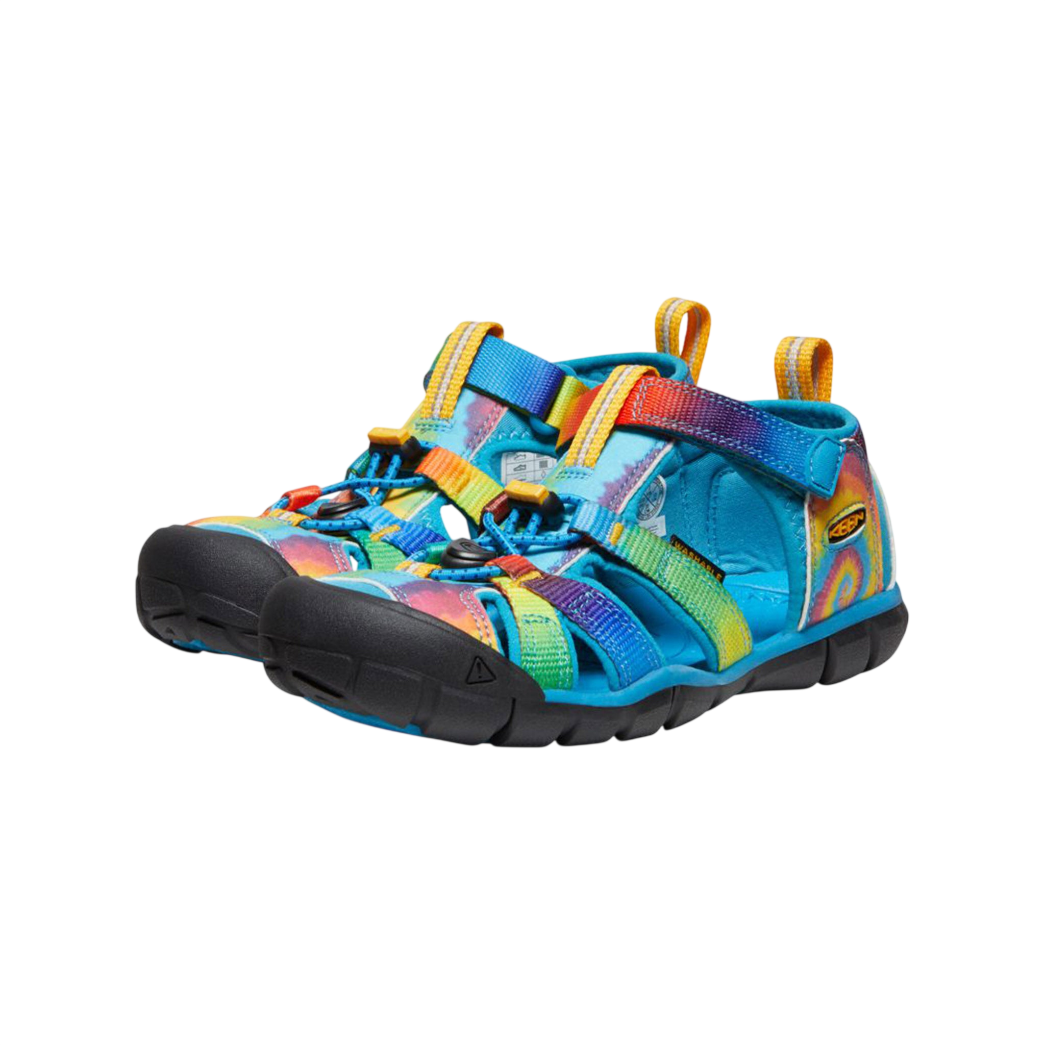 Y Seacamp II CNX Water Sandals, Vivid Blue/Original Tie-Dye