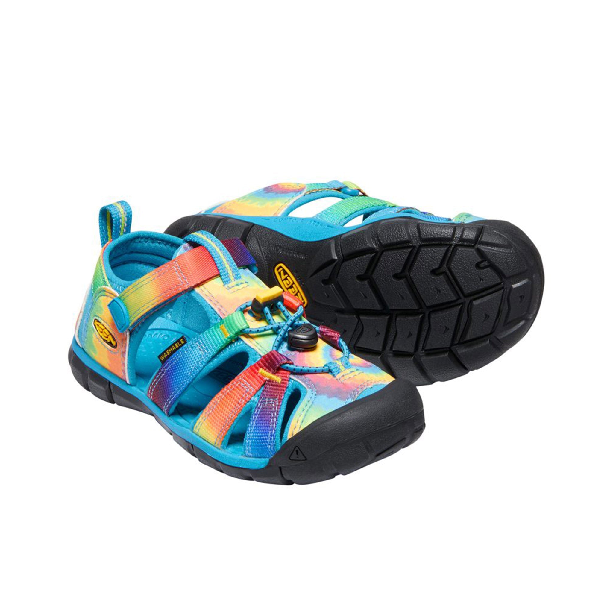 Y Seacamp II CNX Water Sandals, Vivid Blue/Original Tie-Dye