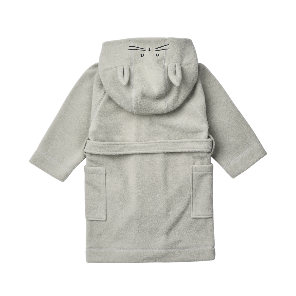 Minik Rabbit Bathrobe, Dove Blue