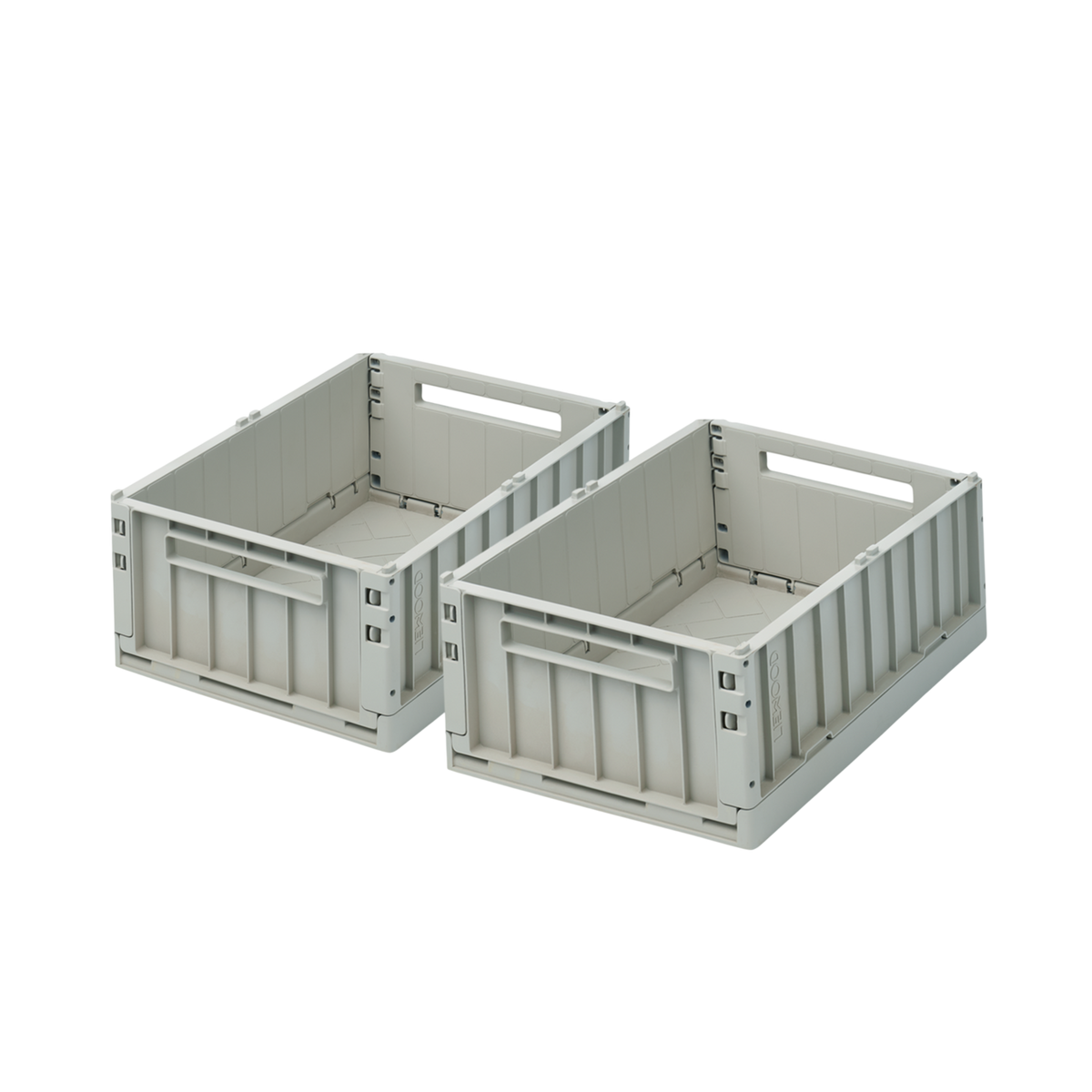 Weston Box M Storage Box, 2-Pack, Dove Blue