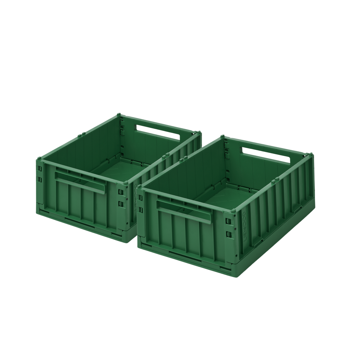Weston Box M Storage Box, 2-Pack, Garden Green