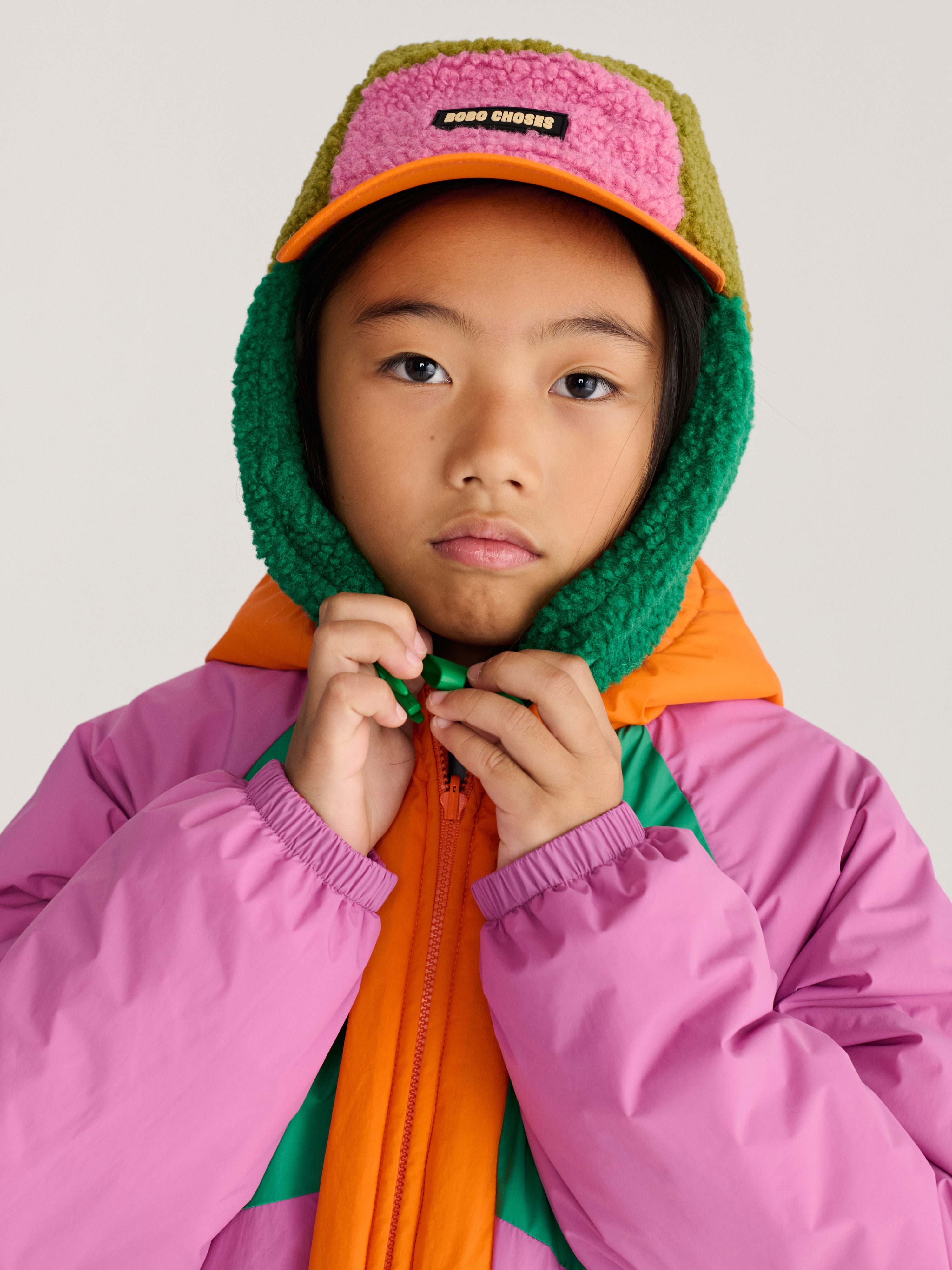 Casquette Bobo Choses Color Block Green