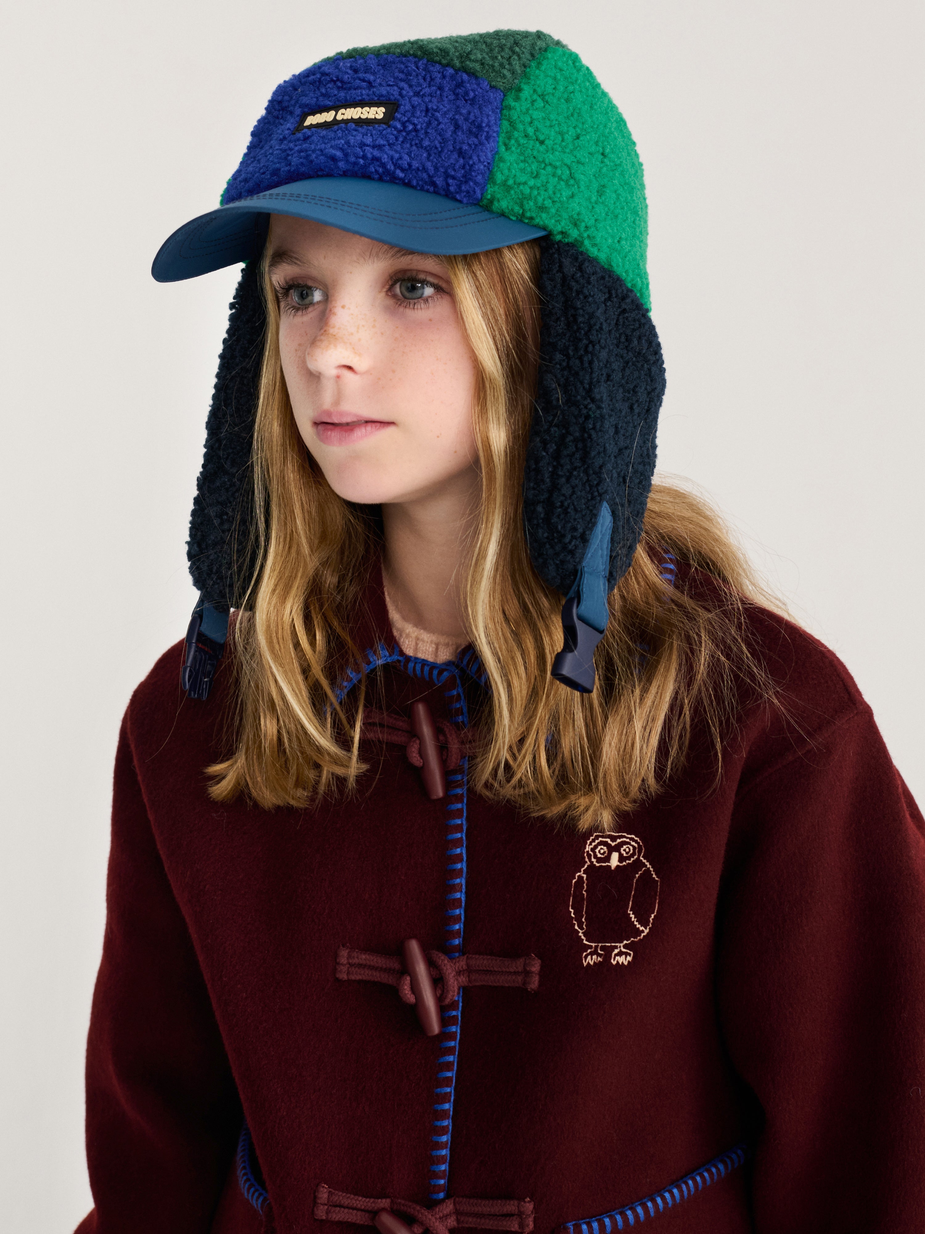 Mütze Bobo Choses Color Block Blue