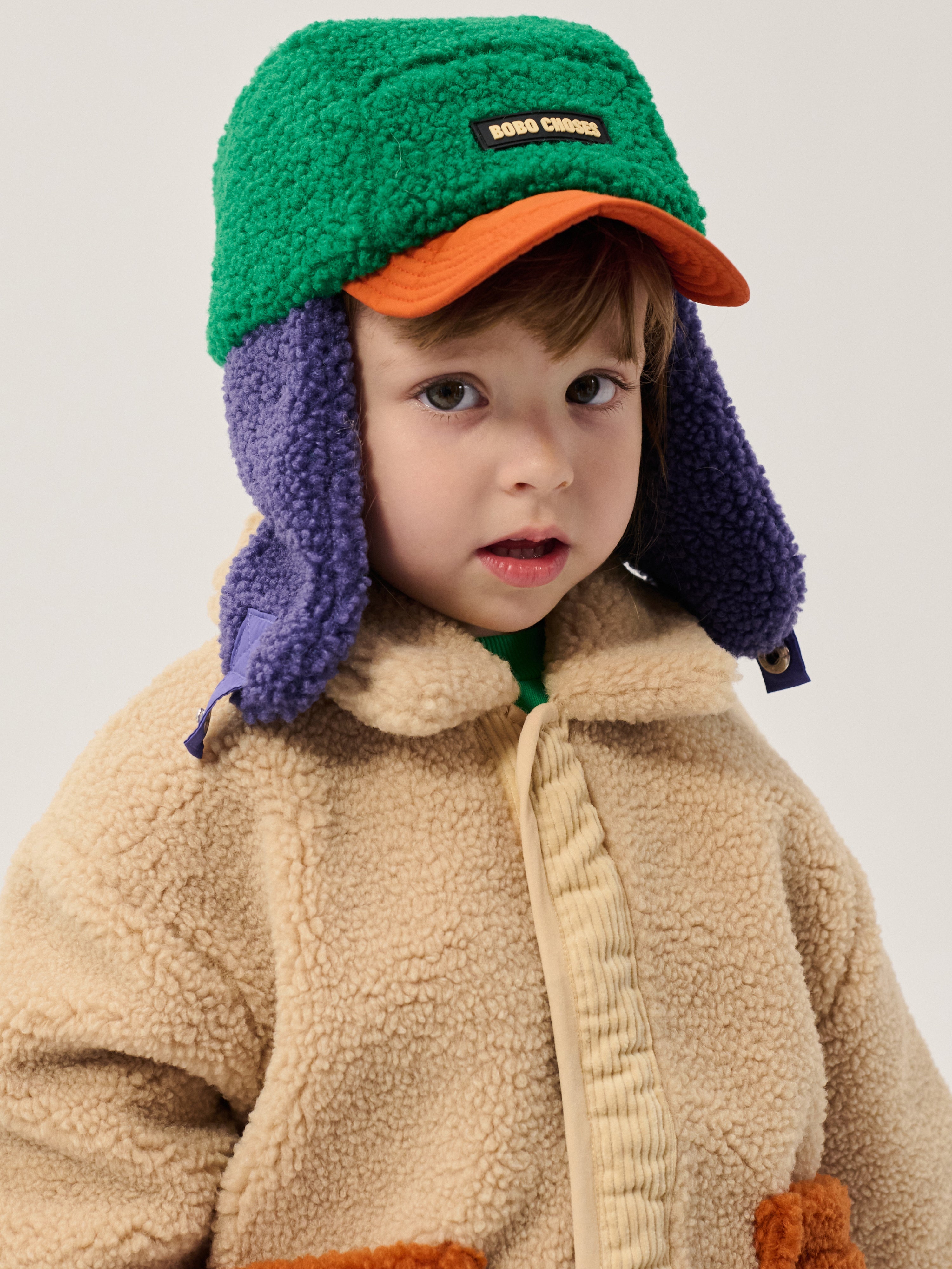 Baby Mütze Bobo Choses Color Block Multicolor