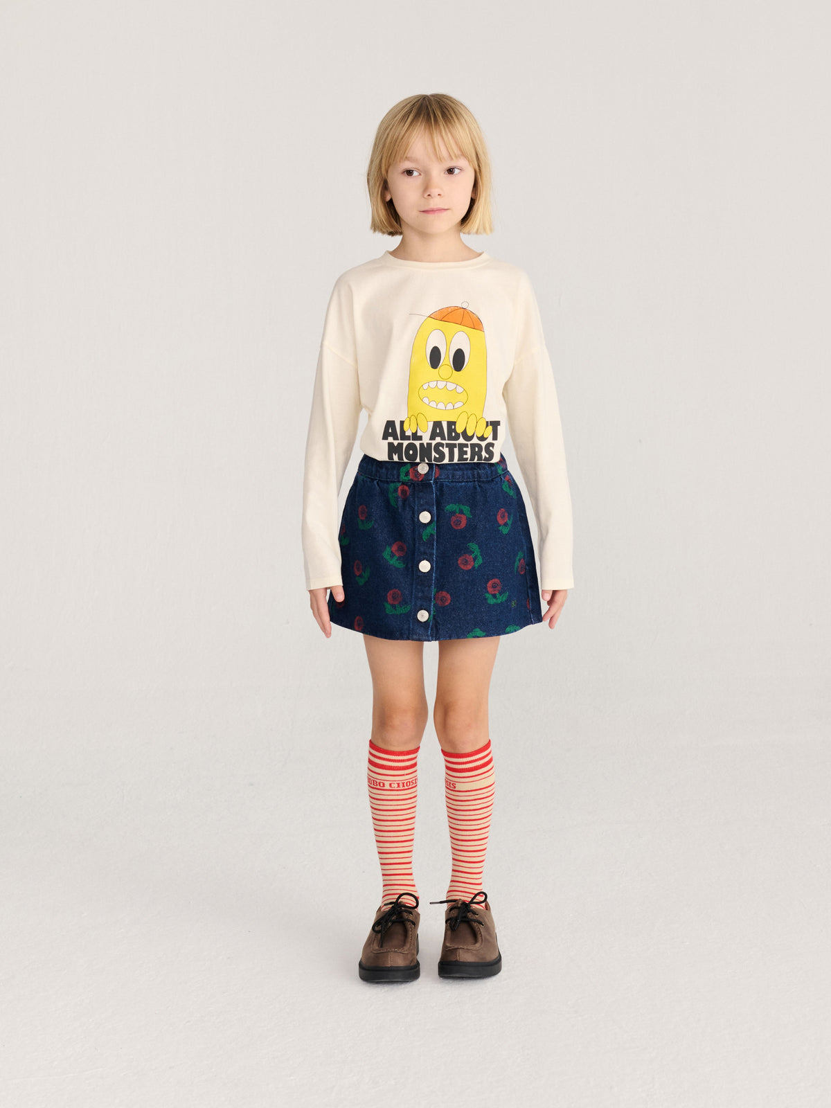 Kniesocken Bobo Choses Red