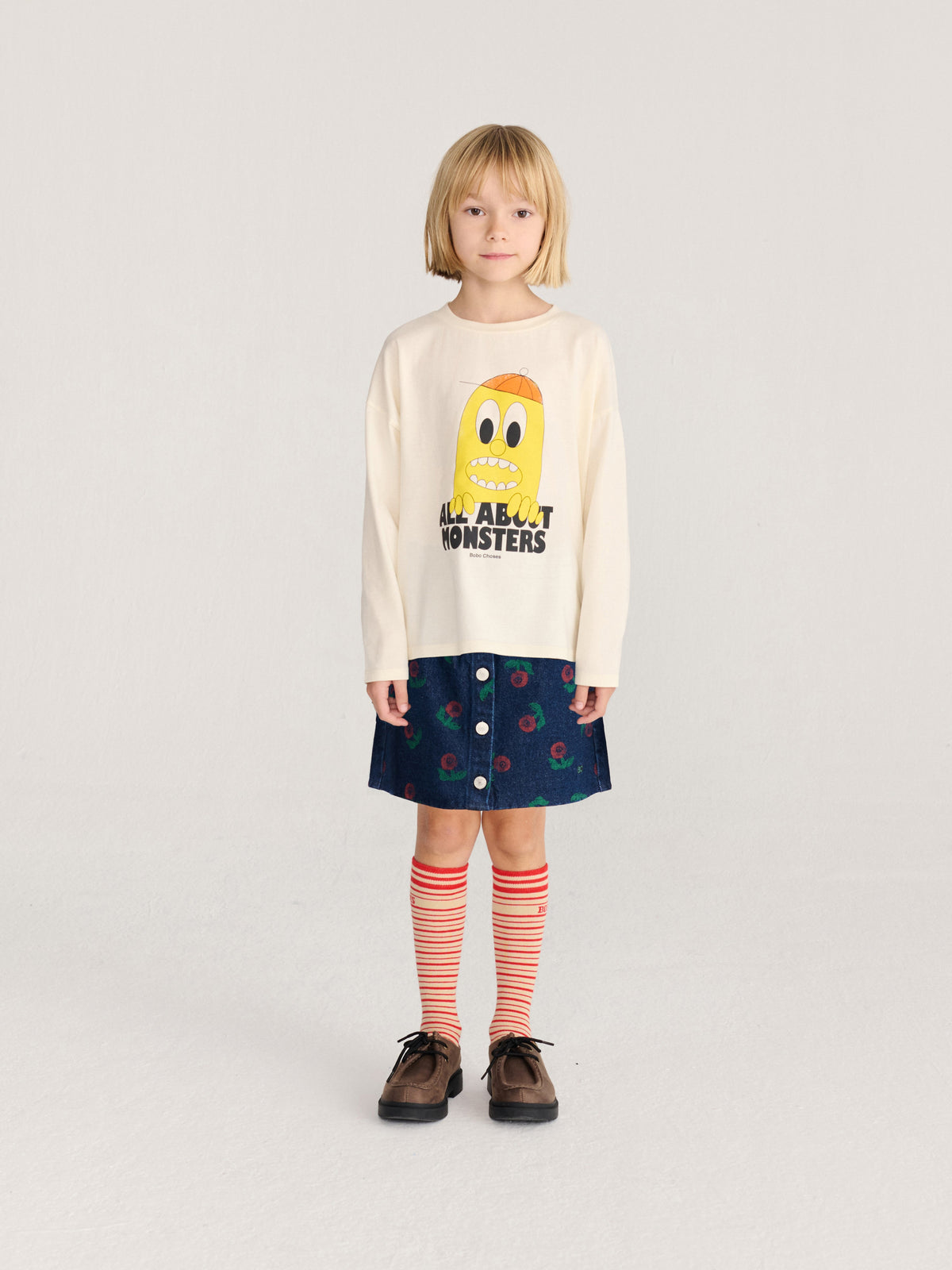Kniesocken Bobo Choses Red