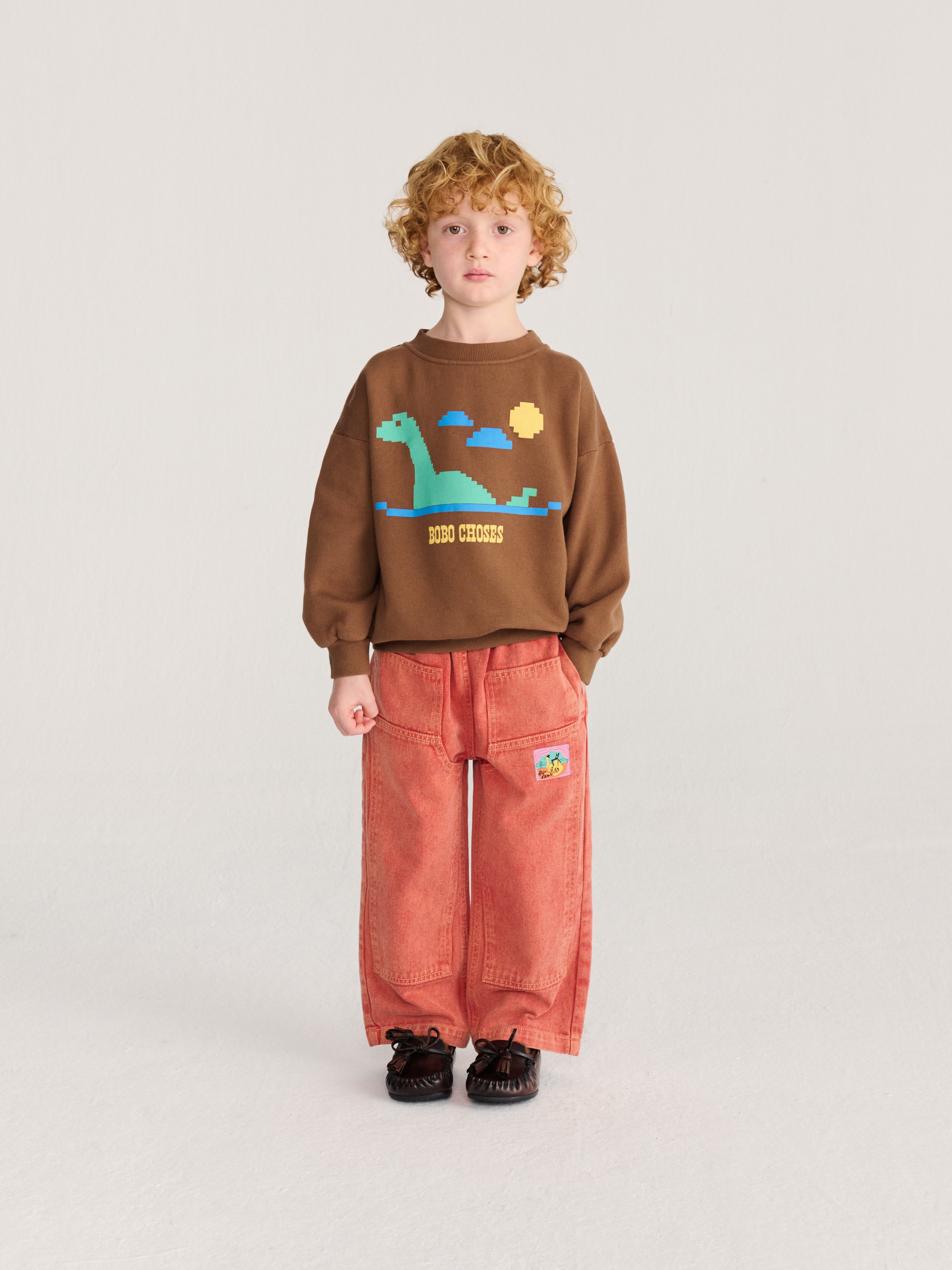 Lake Monster Dark Brown Sweatshirt