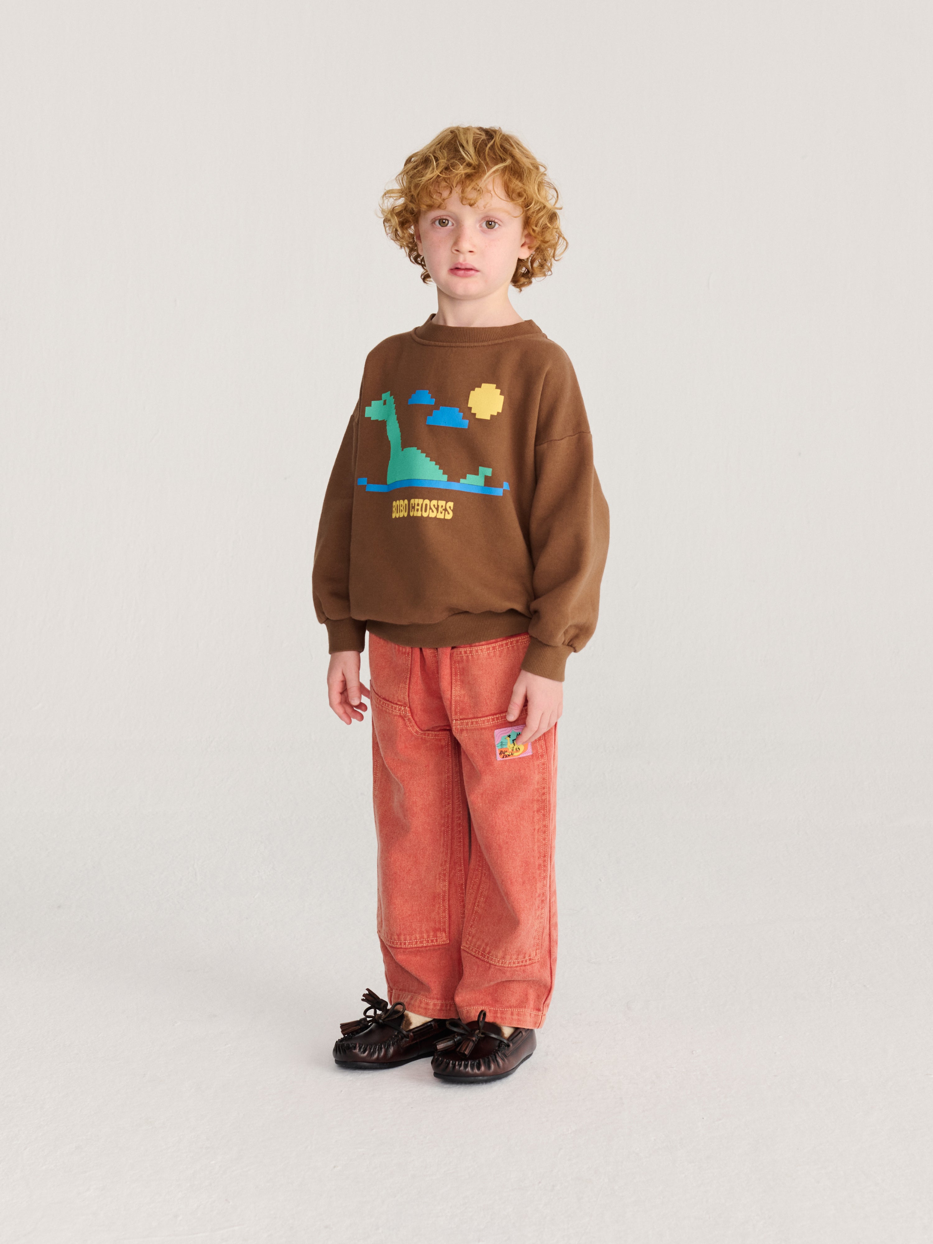Lake Monster Dark Brown Sweatshirt