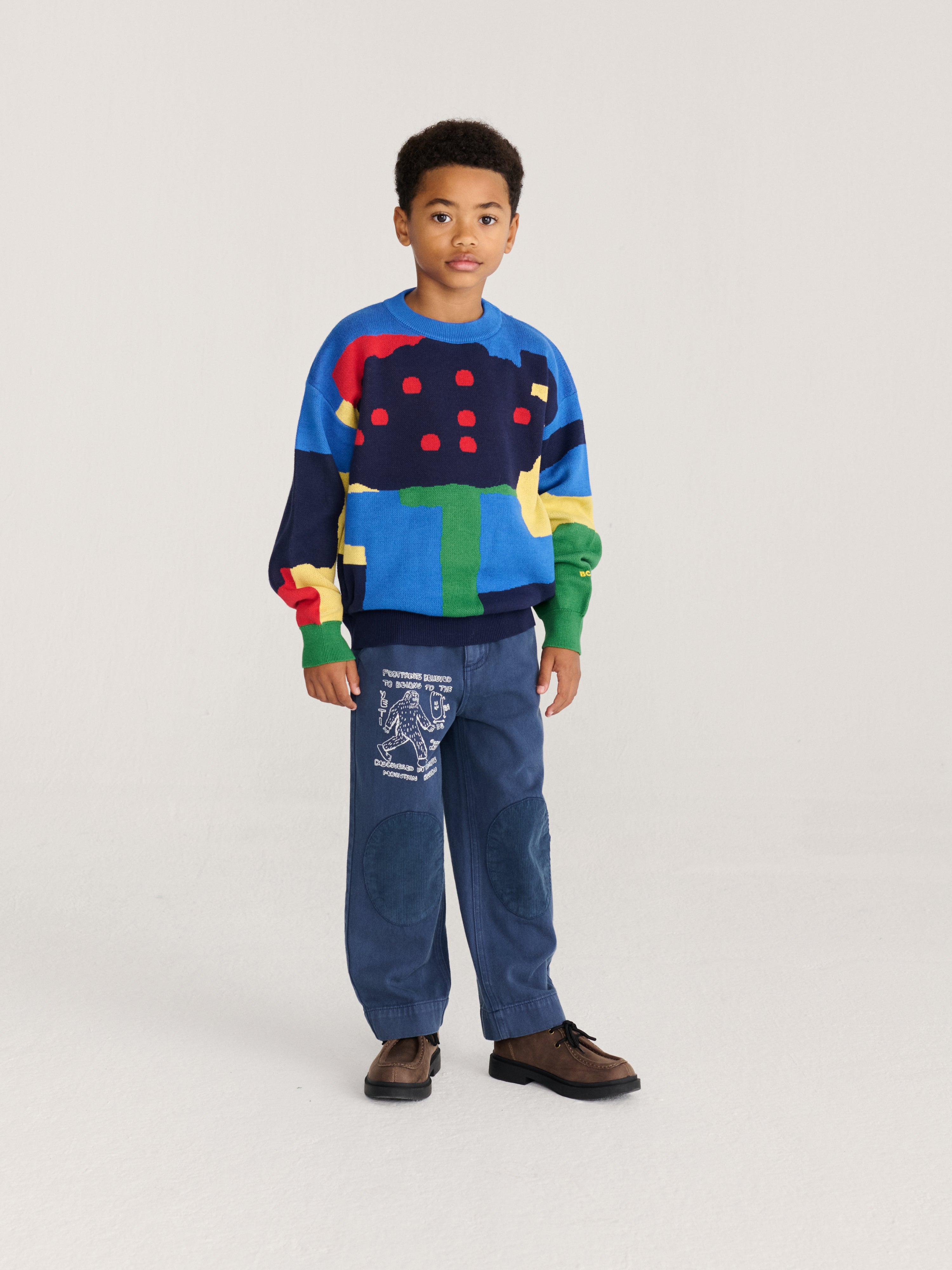 Pullover Paint Forest Multicolor