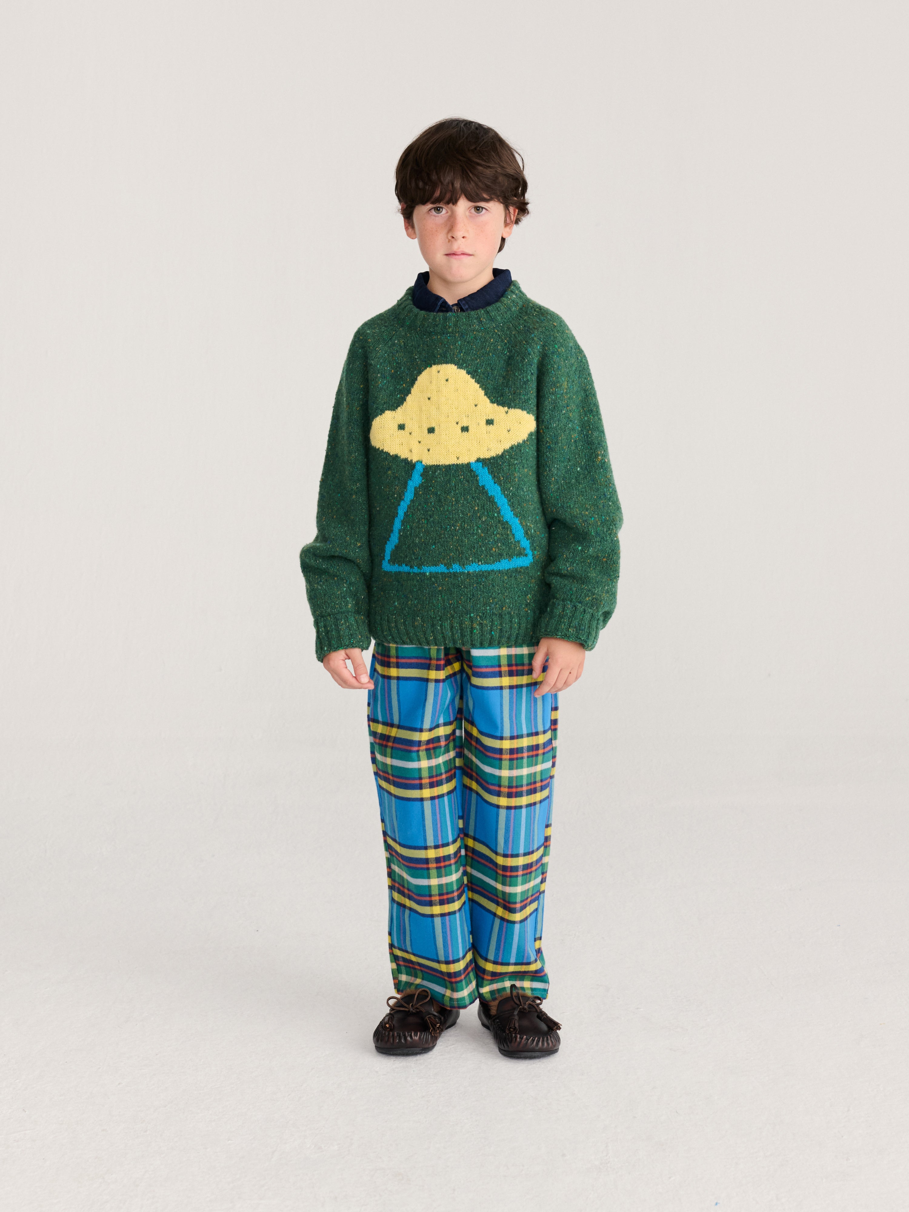 Pullover Pixel Abduction Dark Green
