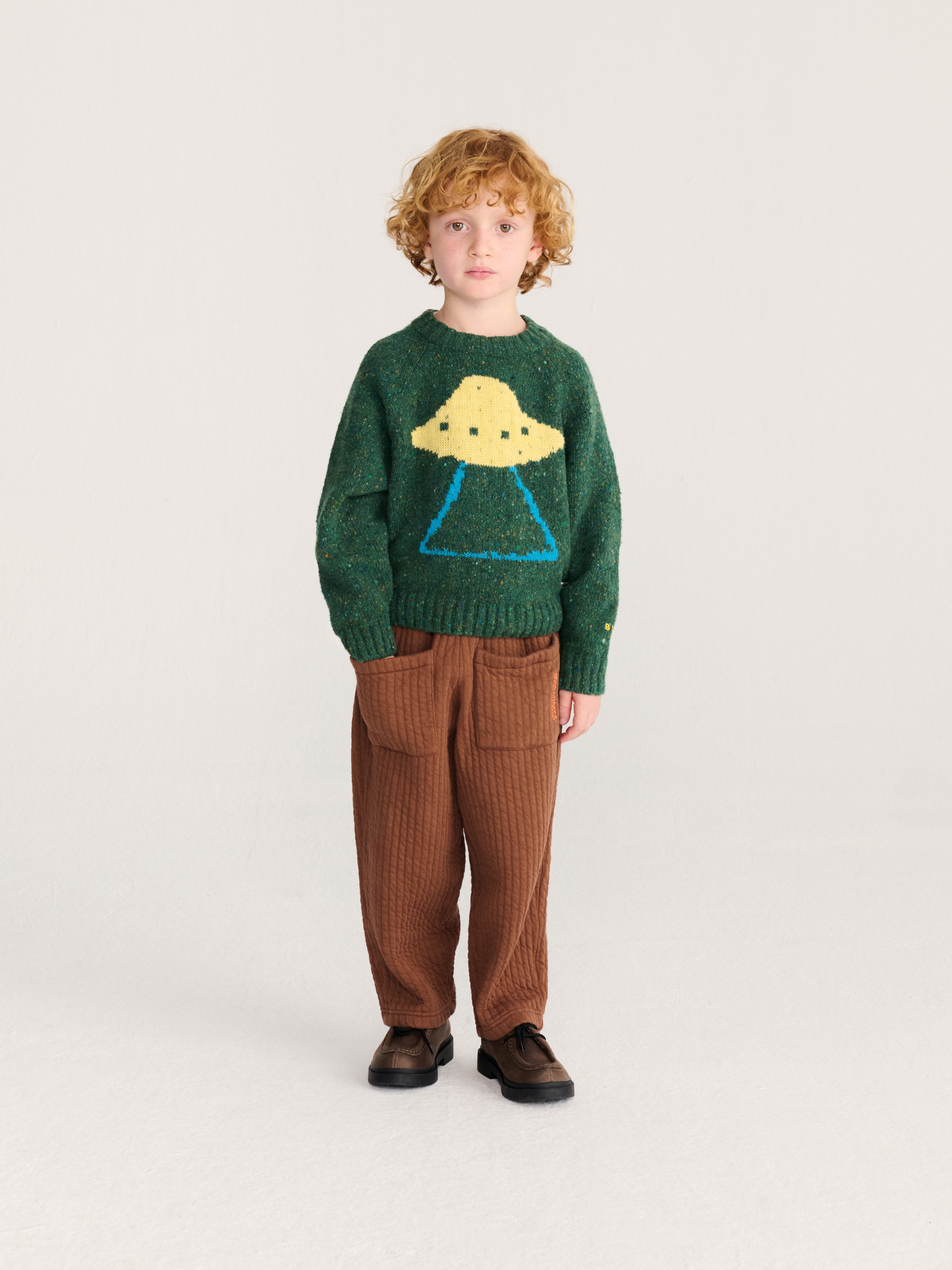 Pullover Pixel Abduction Dark Green