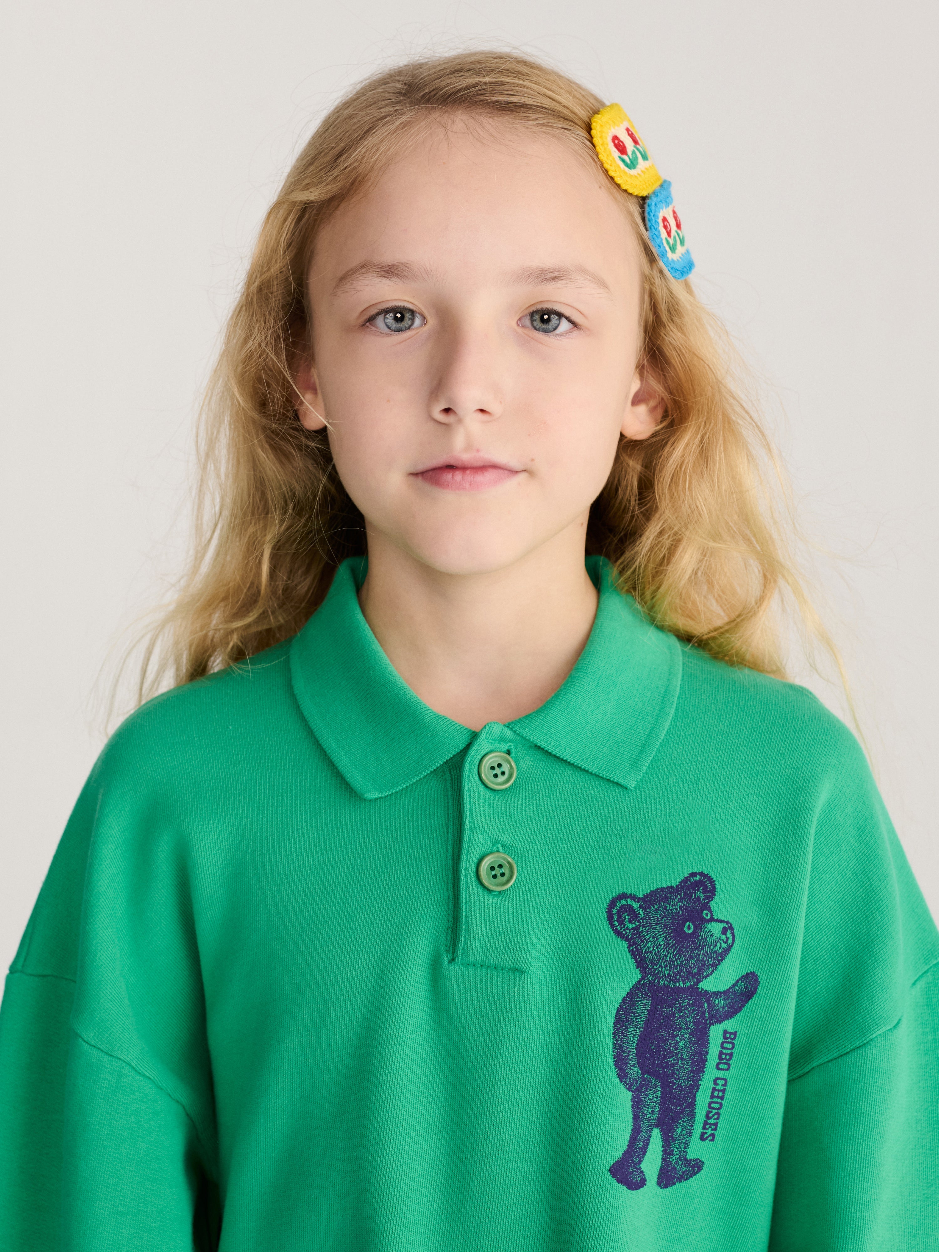 Sweatshirt Kleid Softpaw Monster Polo Green