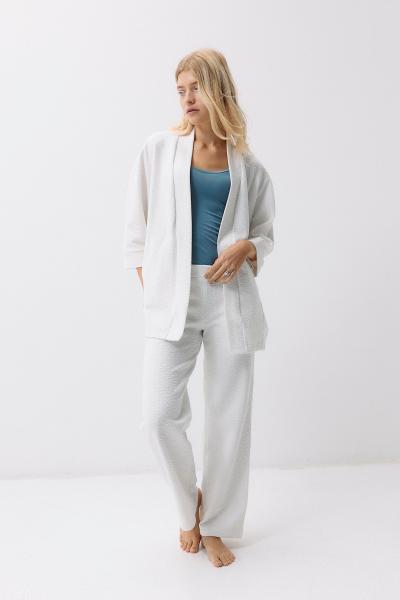 Hose Botanic Lounge Vanilla White