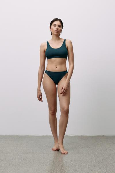 Bas de bikini Hybrid, bleu sarcelle foncé