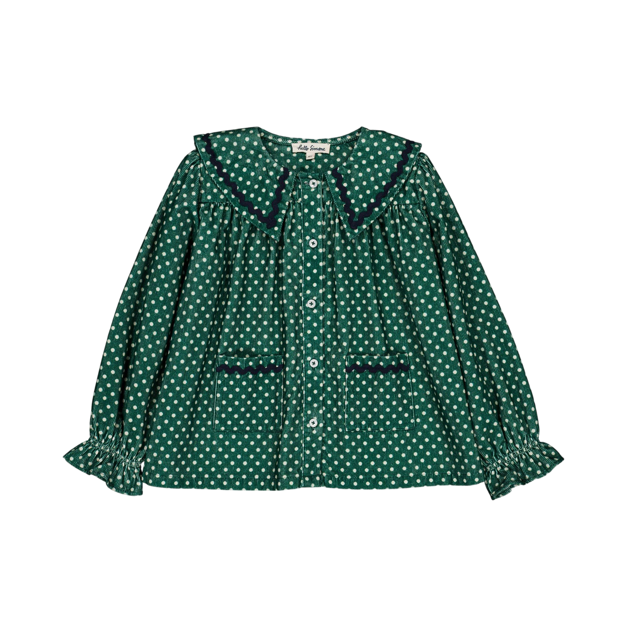 Flo Mint Dots Blouse