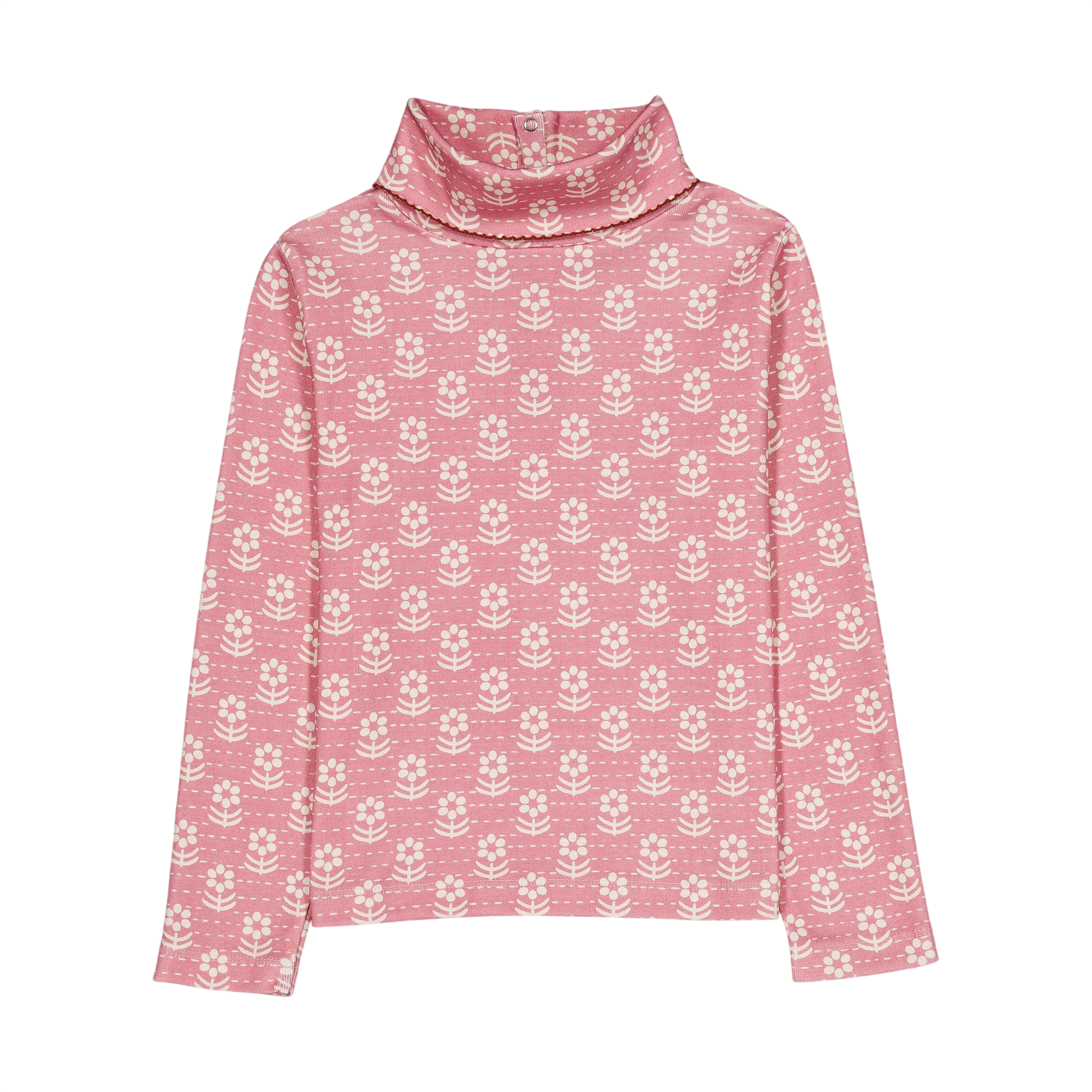 Twiggy Snowdrop Rose Long-Sleeve Shirt