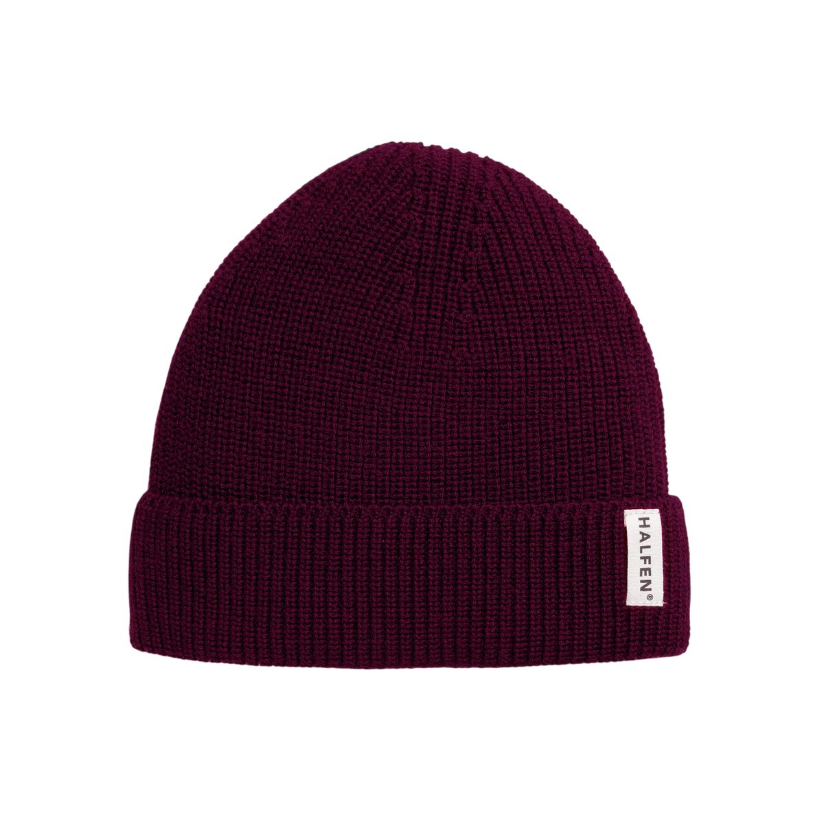 Beanie Merinowolle Cherry