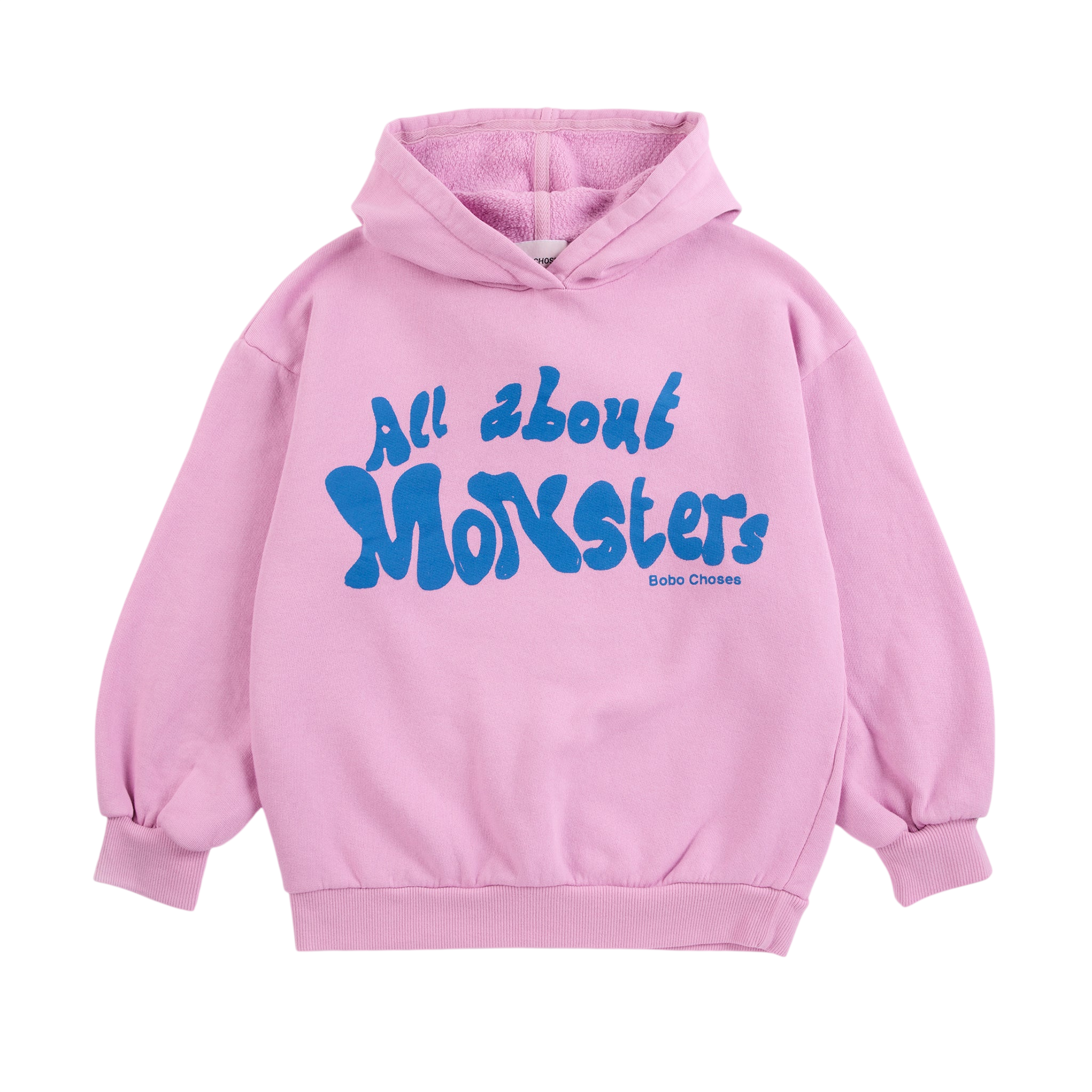 Hoodie All About Monster Pink