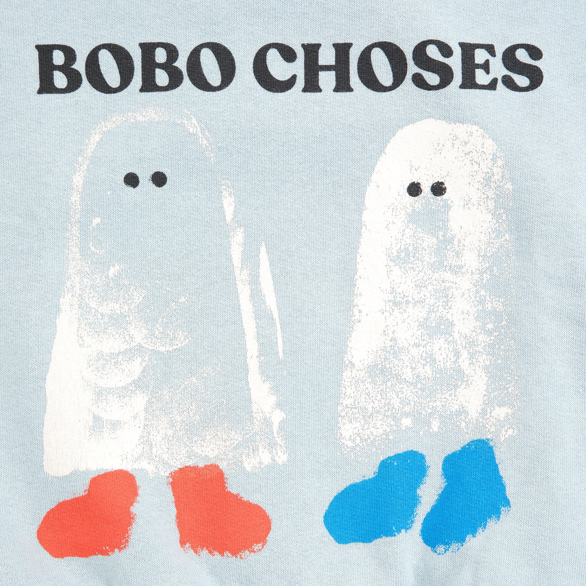 Baby Booty Ghosts sweatshirt Light Blue