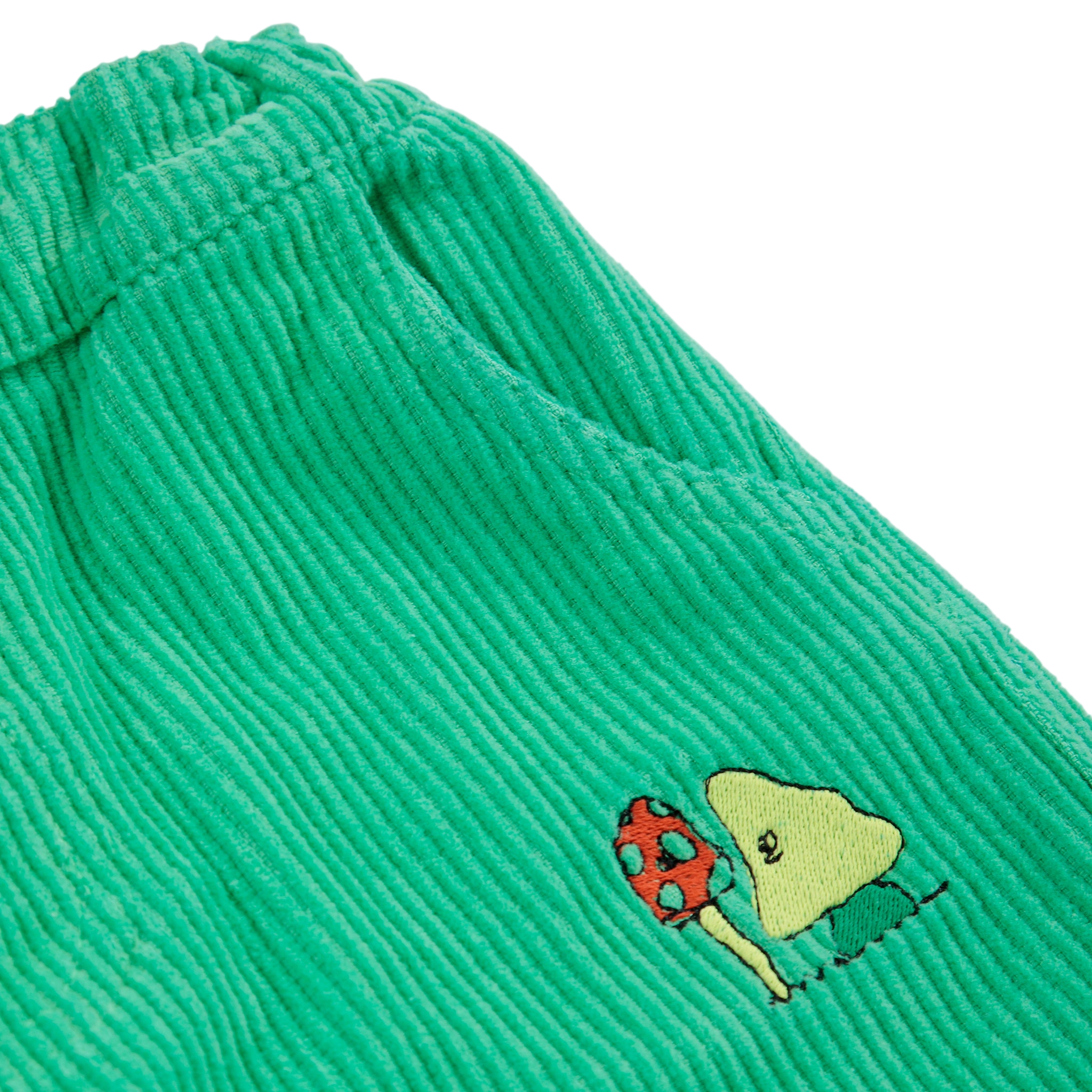 Pantalon pour bébé Mush Monster en velours côtelé vert / Pantalon en velours côtelé Mush Monsters Duo