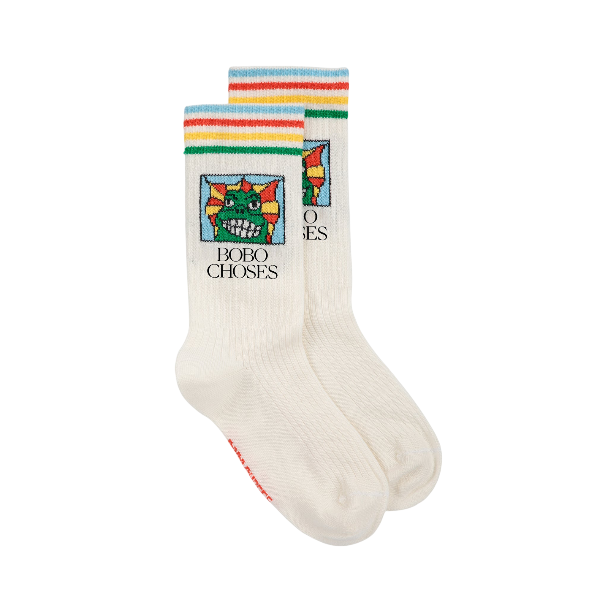 Lange Socken Beast Offwhite