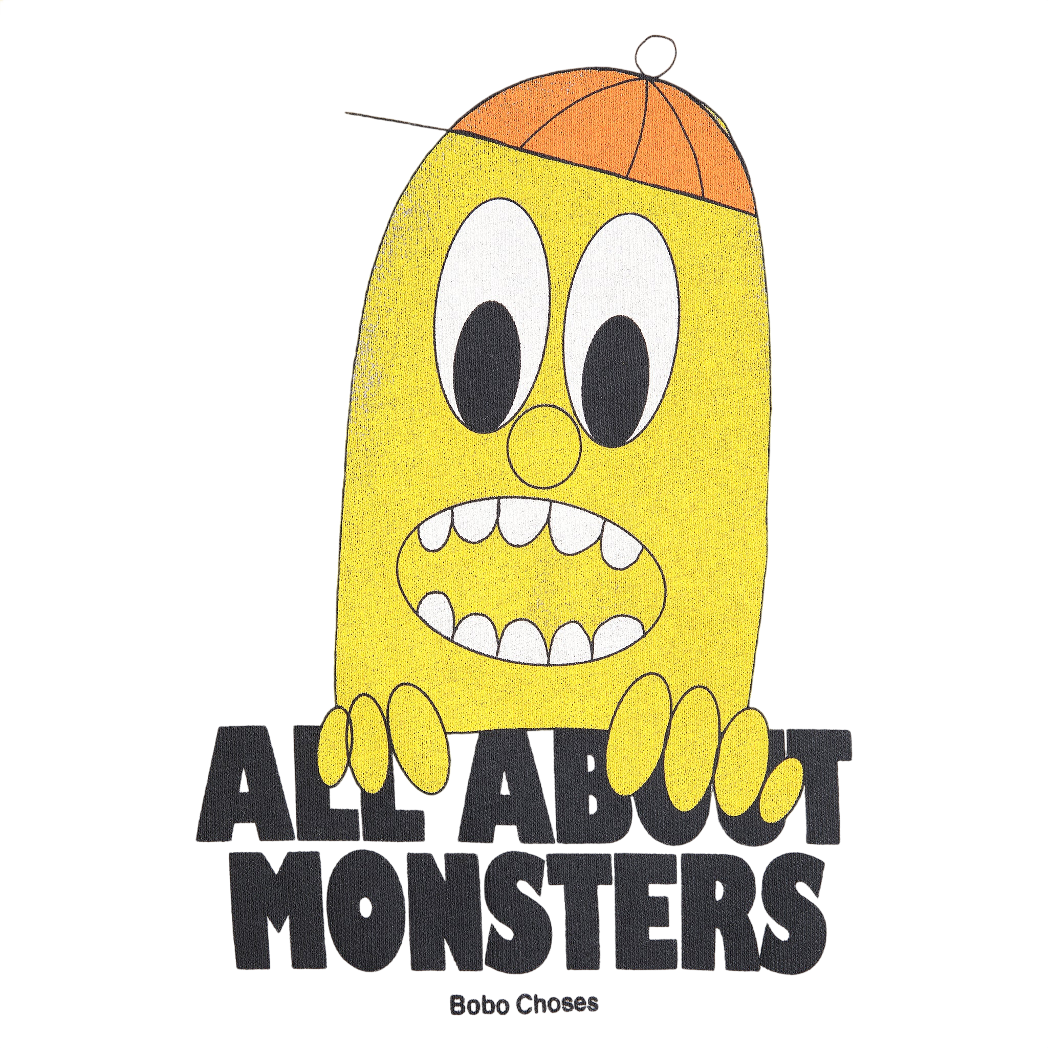 Sweatshirt Bigtooth Lemon Light Heather Grey