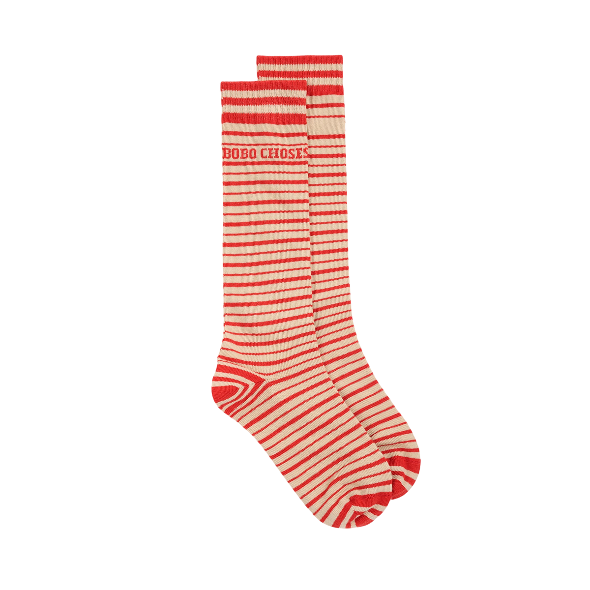 Chaussettes mi-mollet Bobo Choses rouges