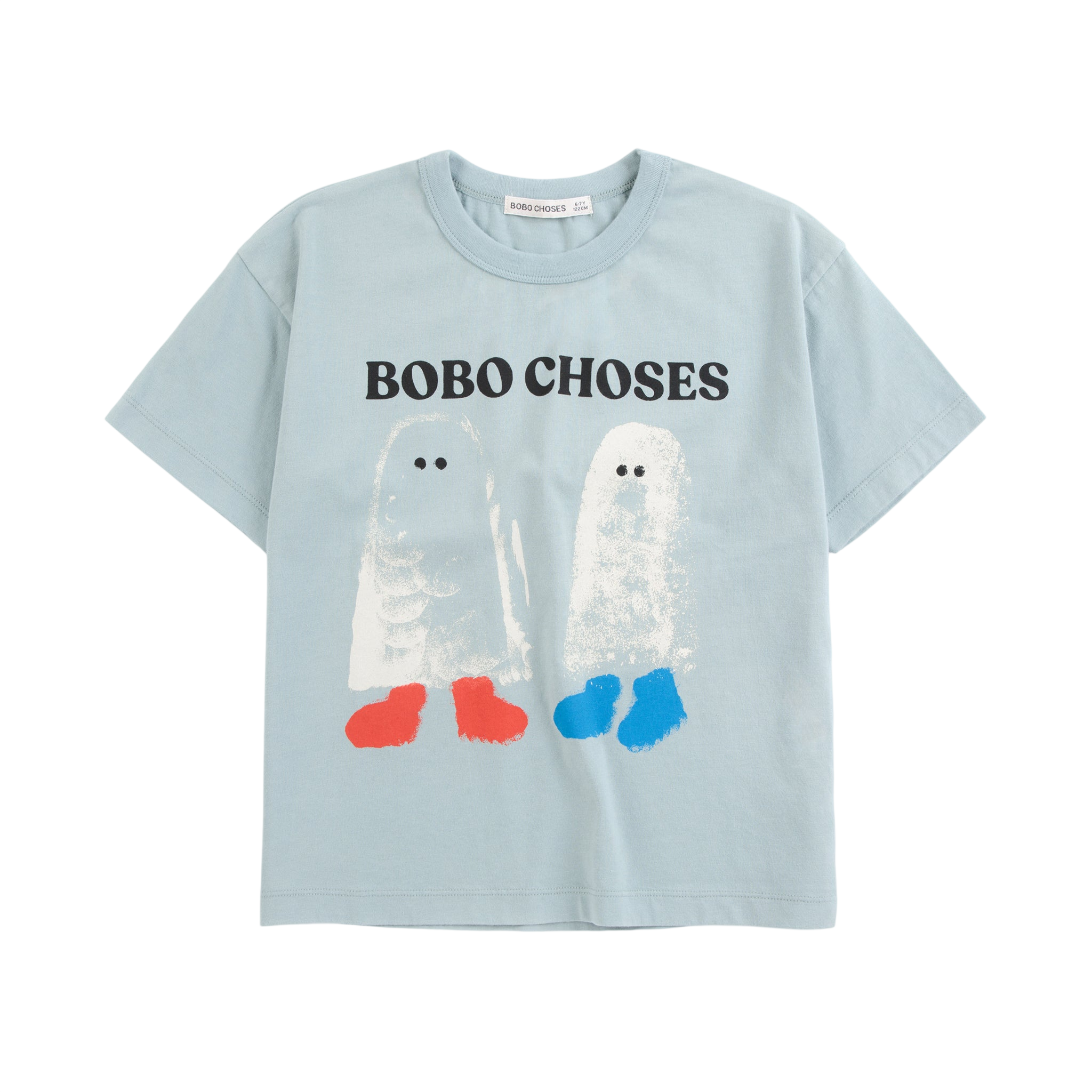 T-Shirt Booty Ghosts Light Blue