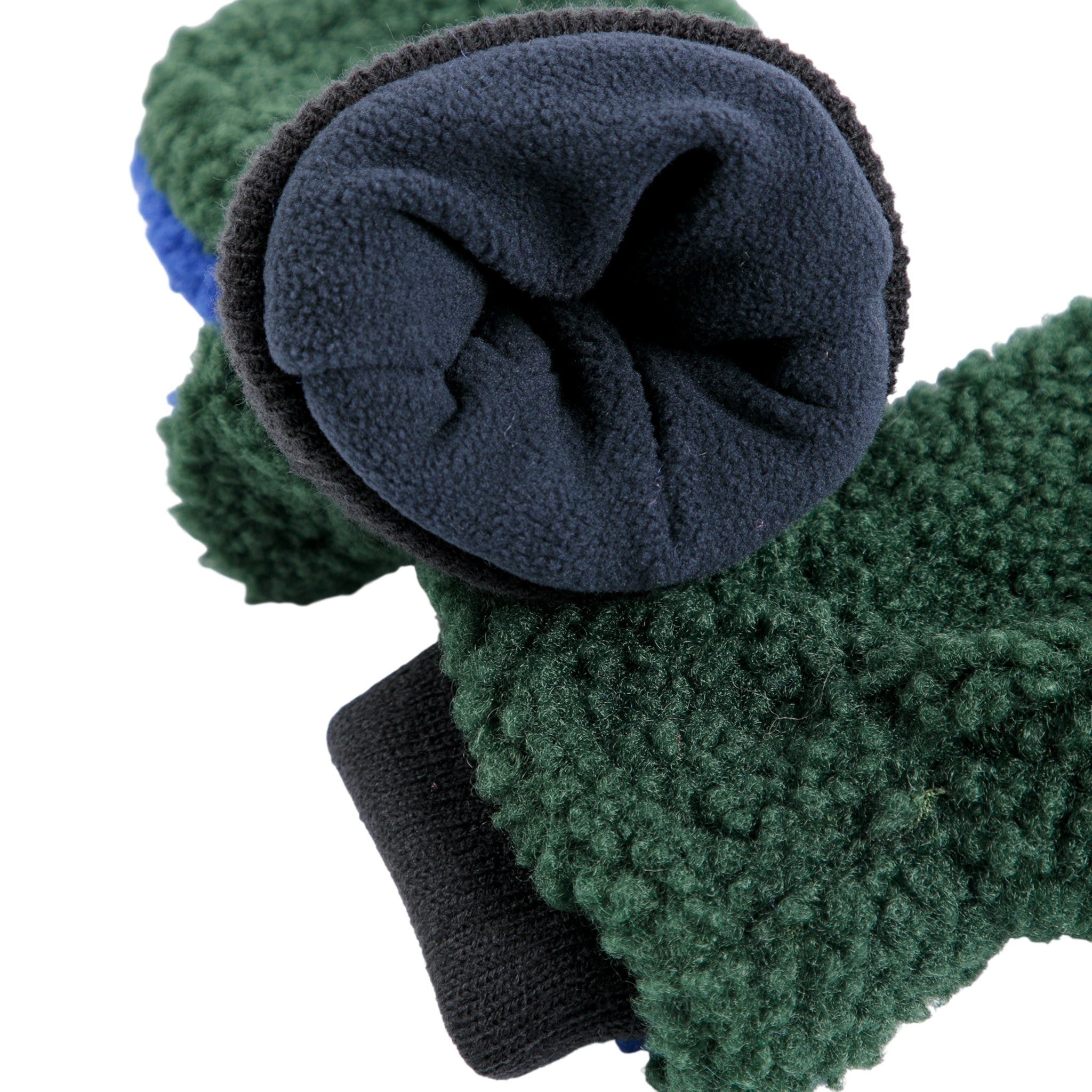 Fäustlinge Color Block Dark Green