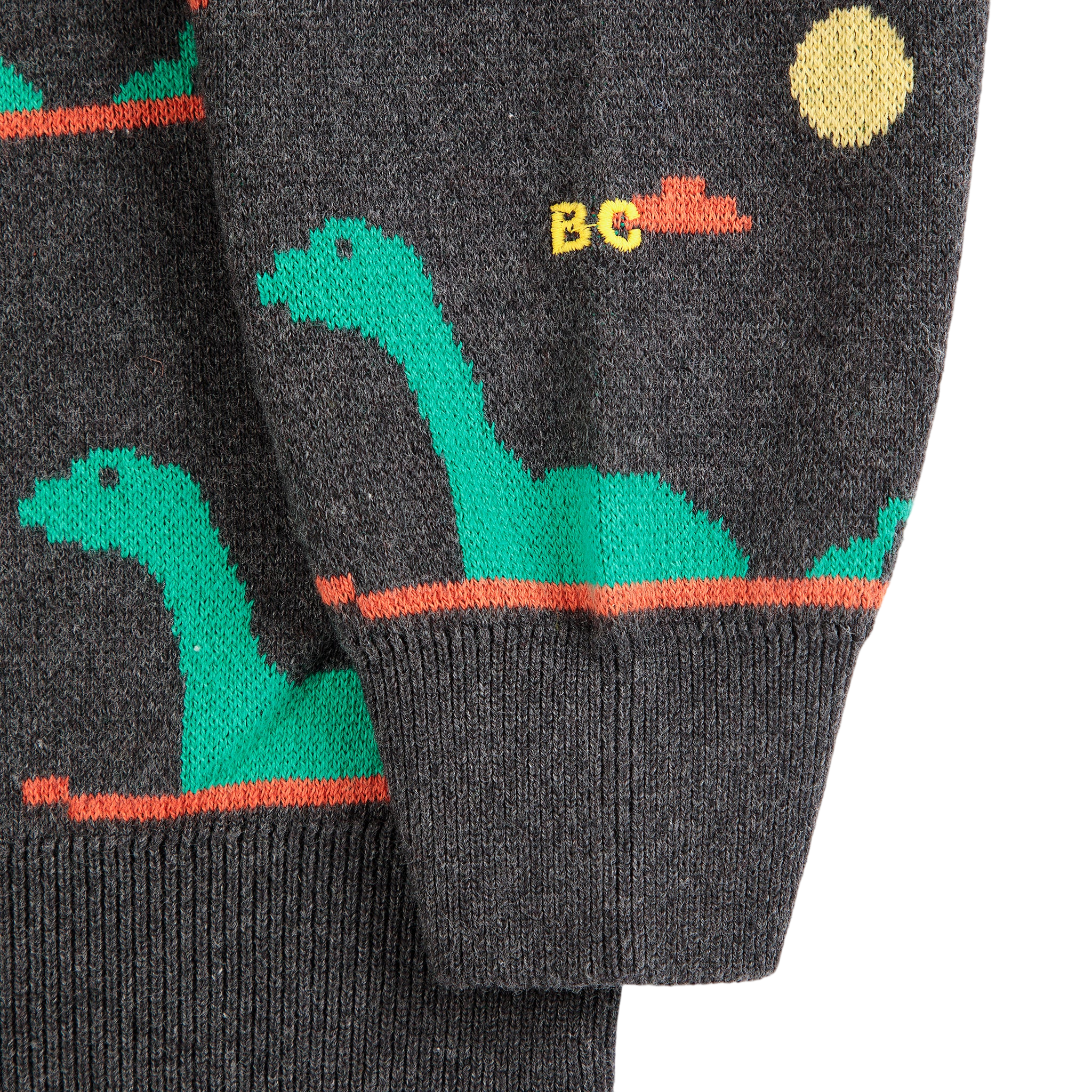 Sweatshirt Lake Monster Dark Heather Grey