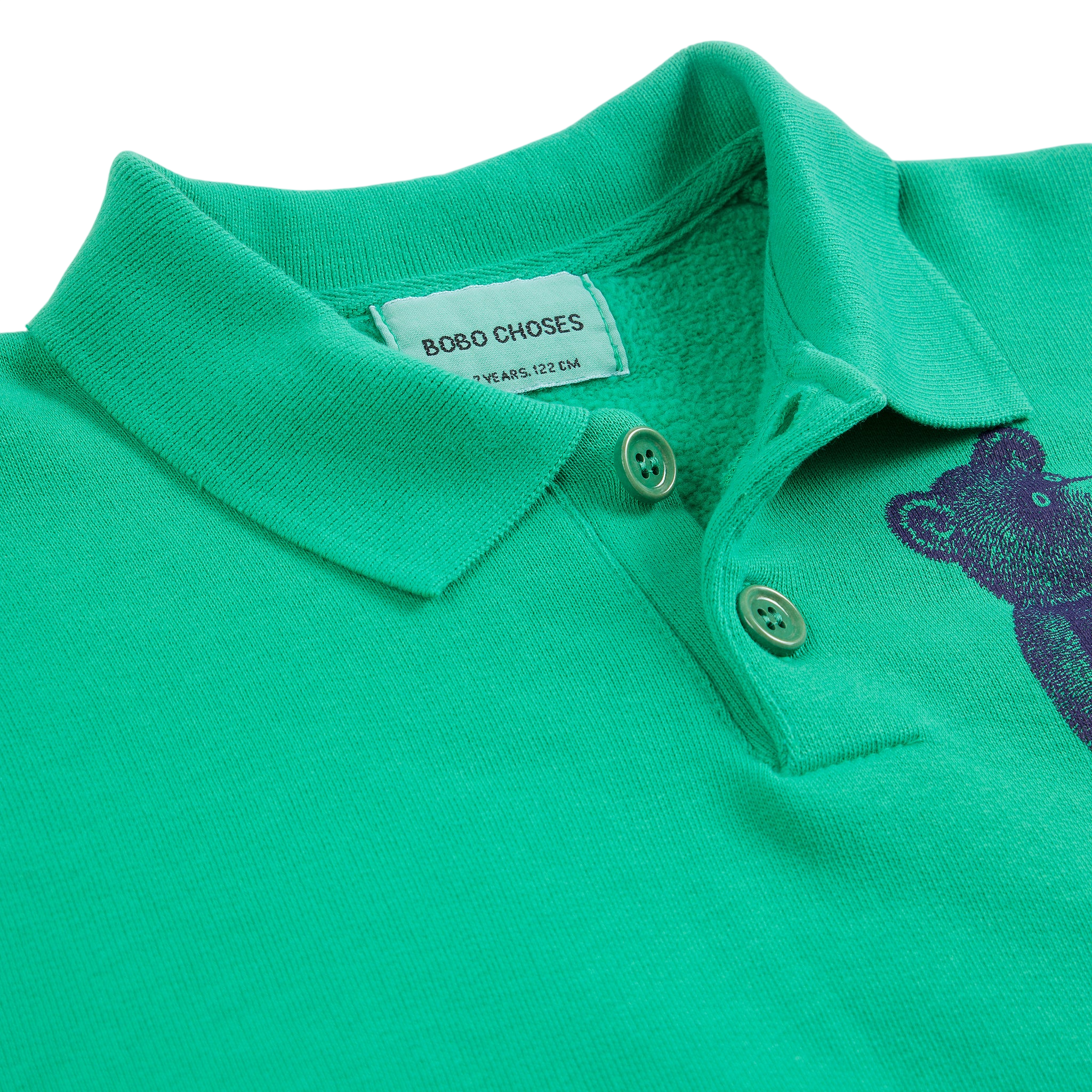 Sweatshirt Kleid Softpaw Monster Polo Green