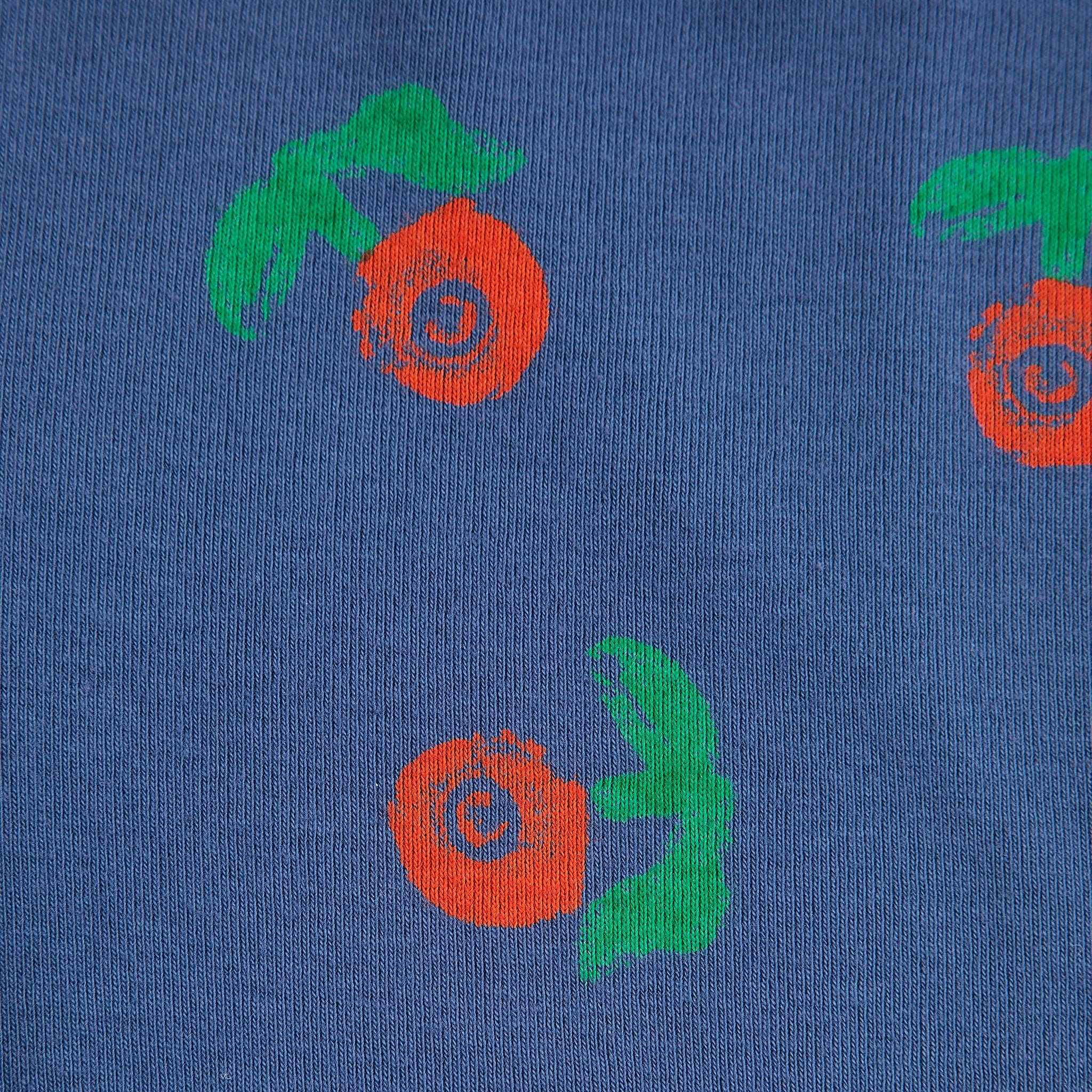 Leggings Stamp Bloom All Over Navy Blue