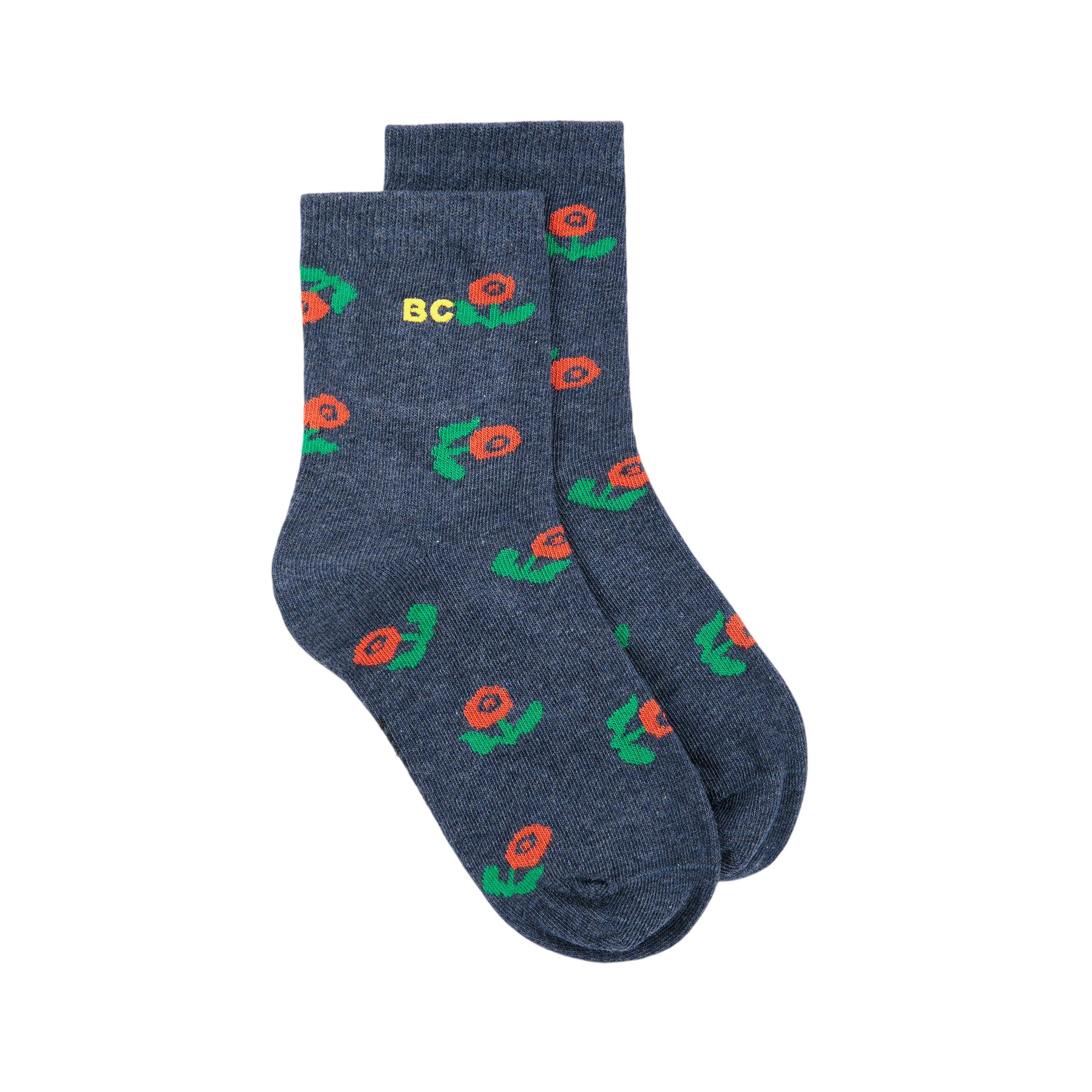Socken Stamp Bloom All Over Violett