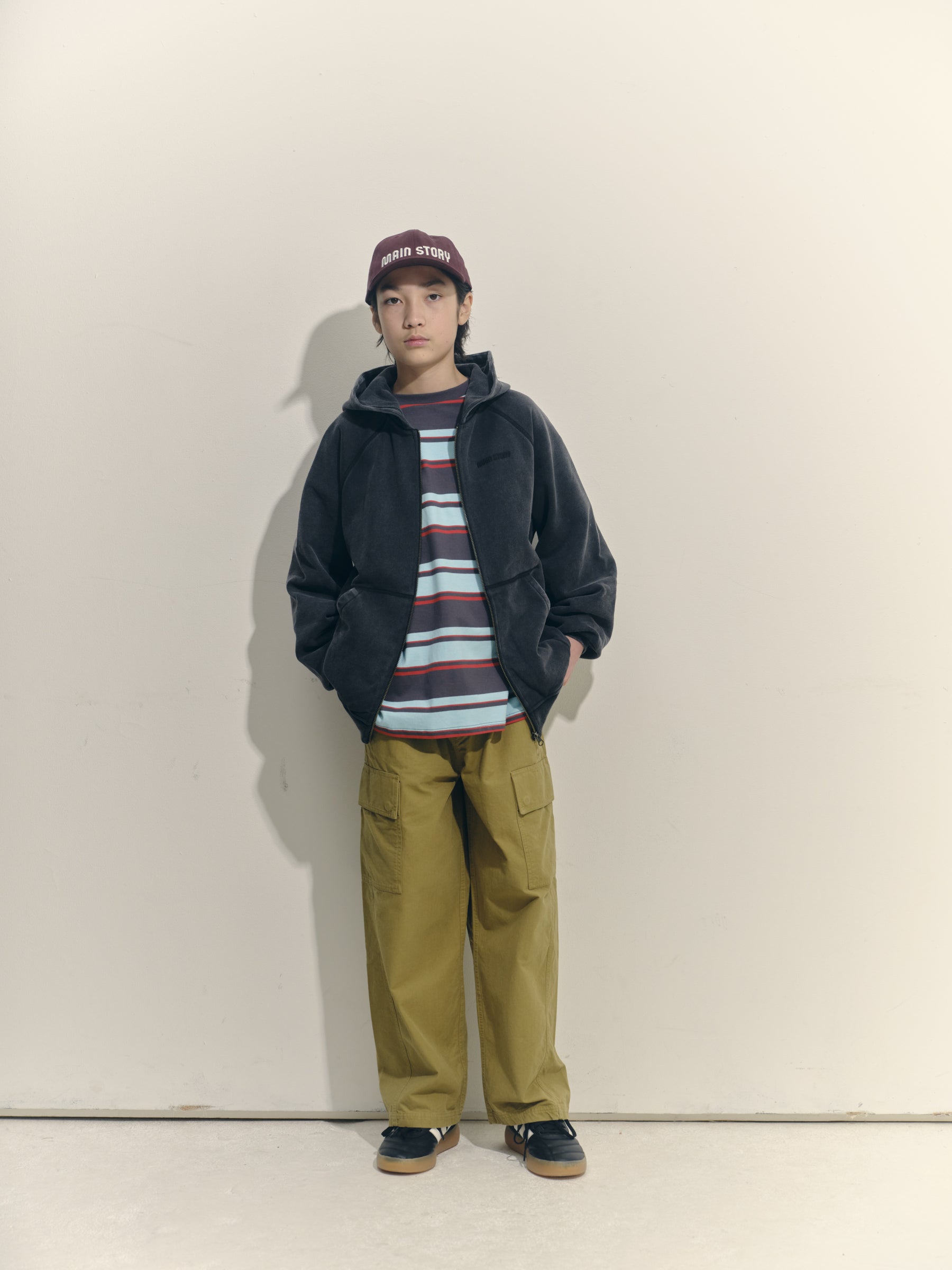 Long-Sleeve Shirt: Big Sporty Stripe